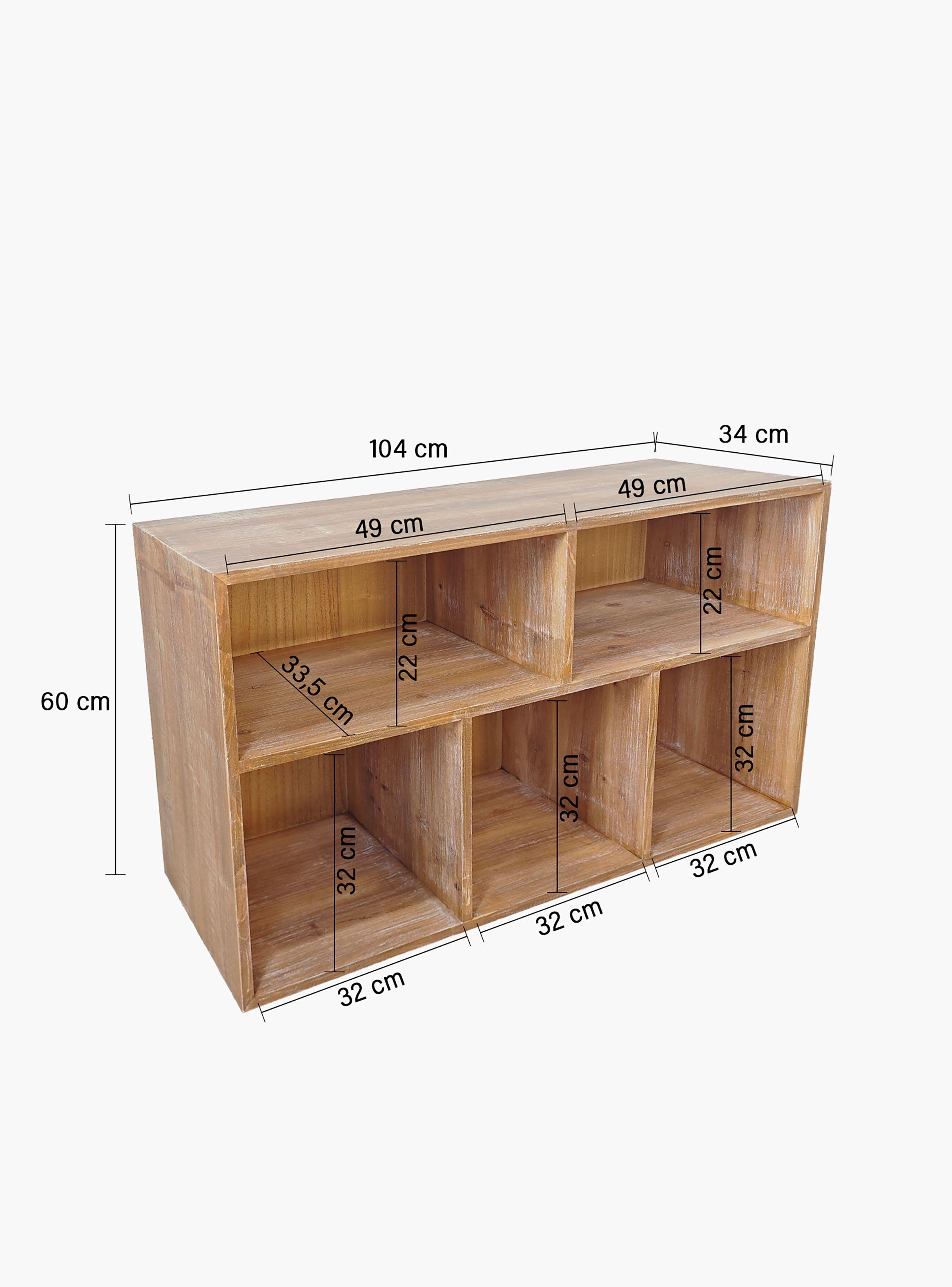 Organizador Kala Triple Natural-5