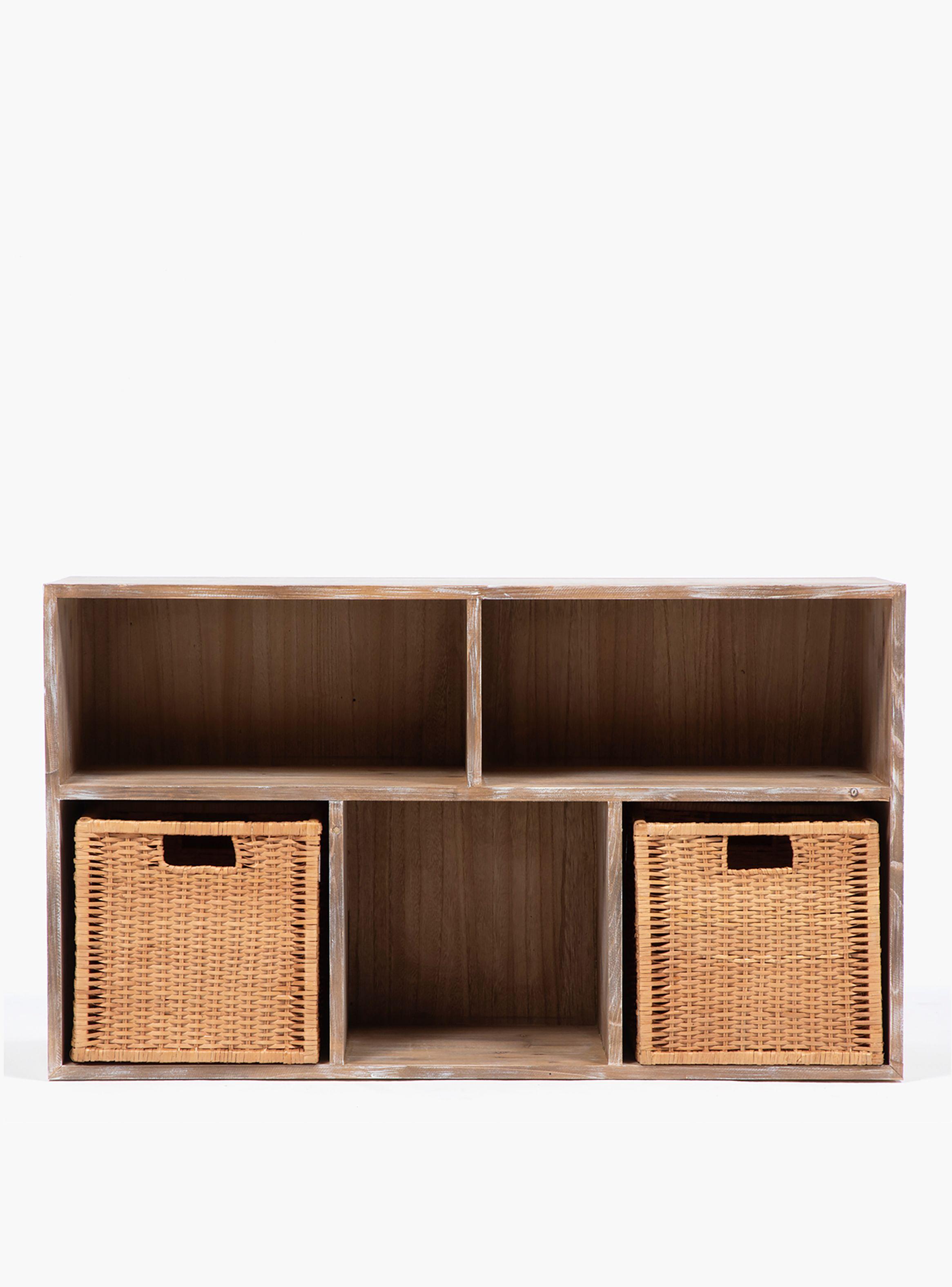 Organizador Kala Triple Natural (no incluye canastos)-2