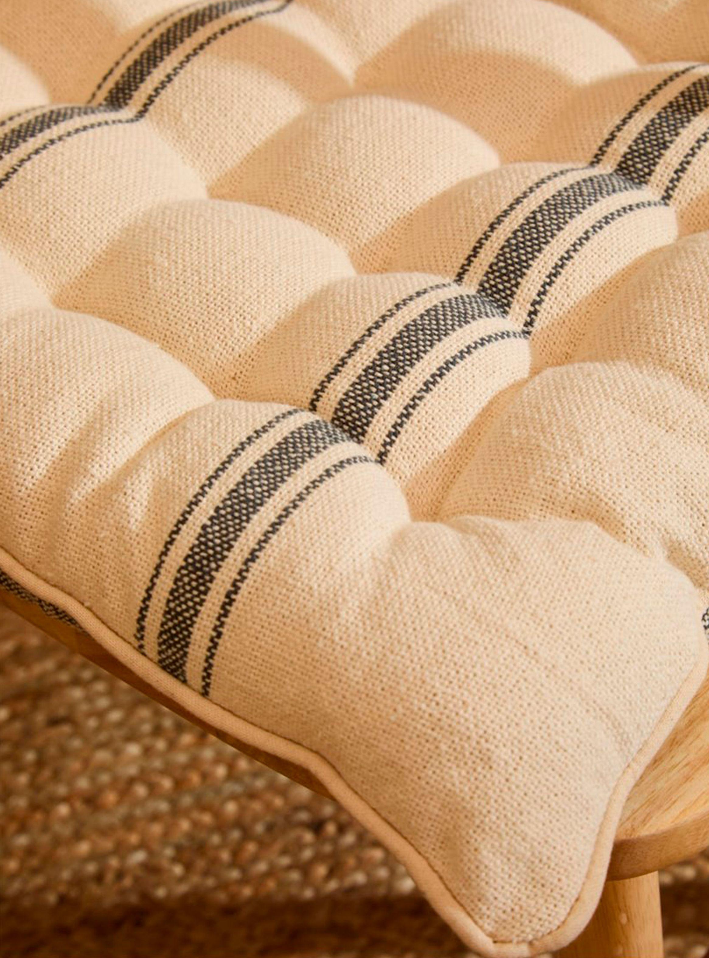 Cojín de Silla Bari 40x40x4 Gris Oscuro-2