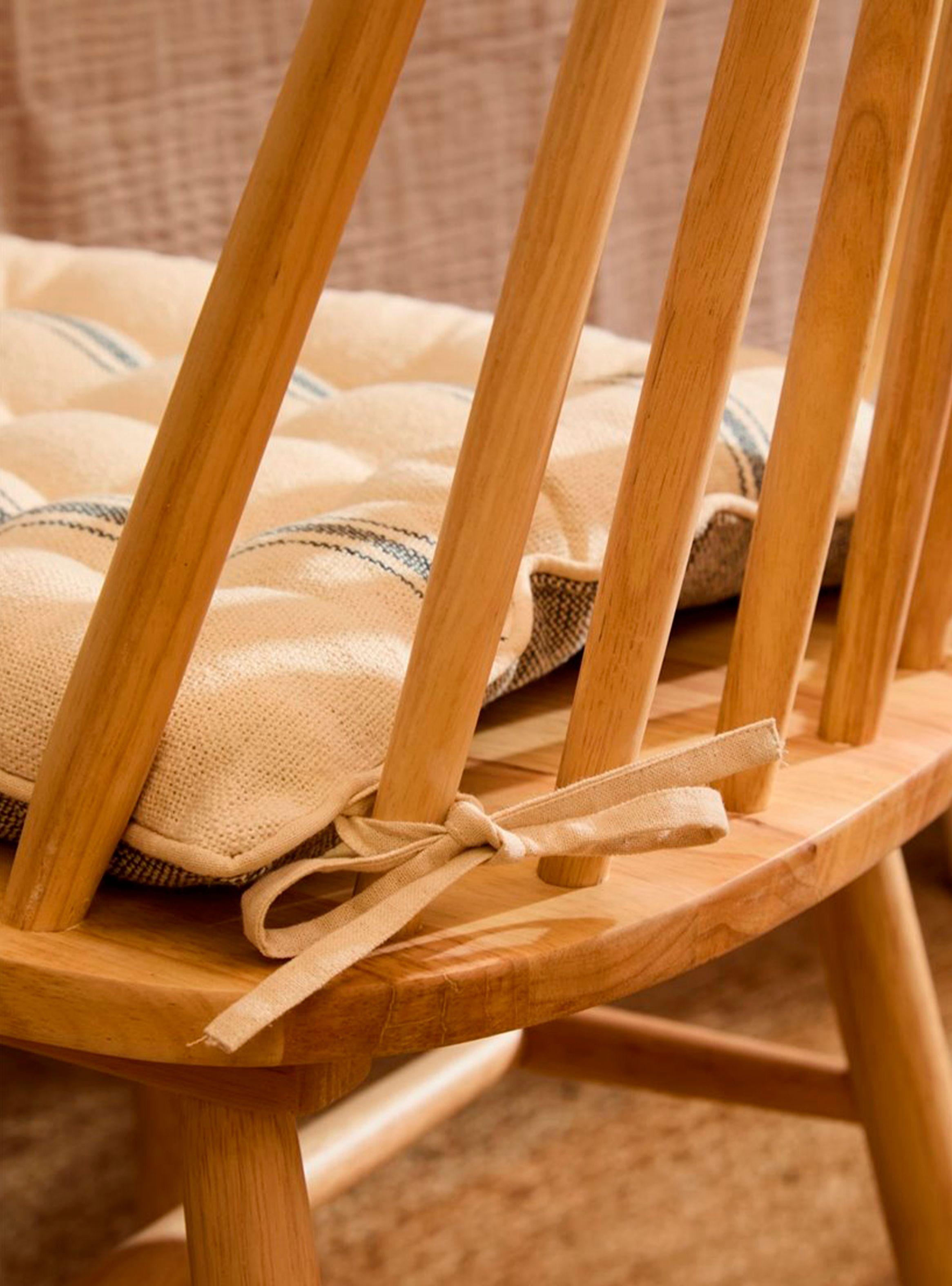 Cojín de Silla Bari 40x40x4 Gris Oscuro-3