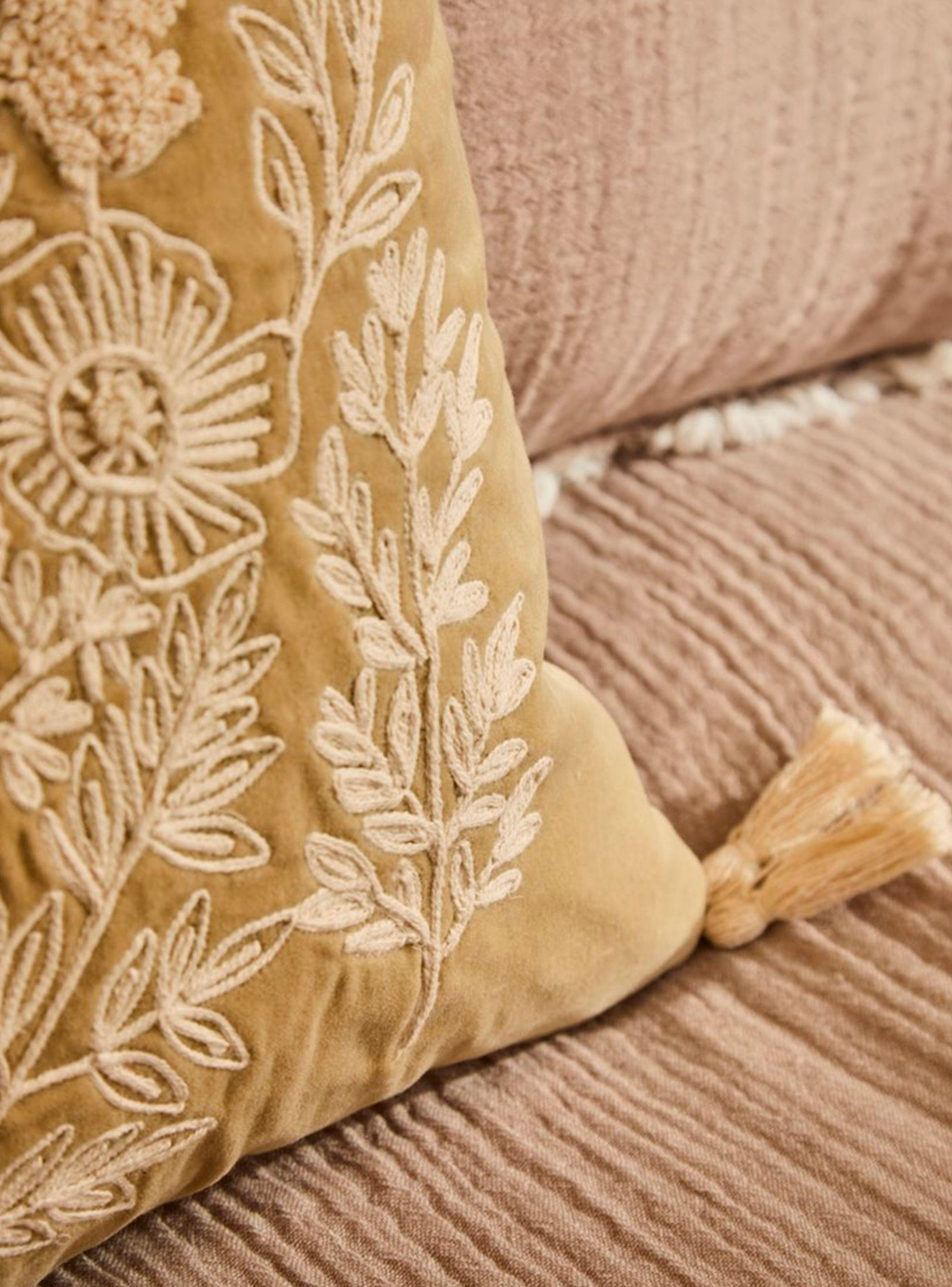 Funda Cojín Sakura 45x45 Crudo-3