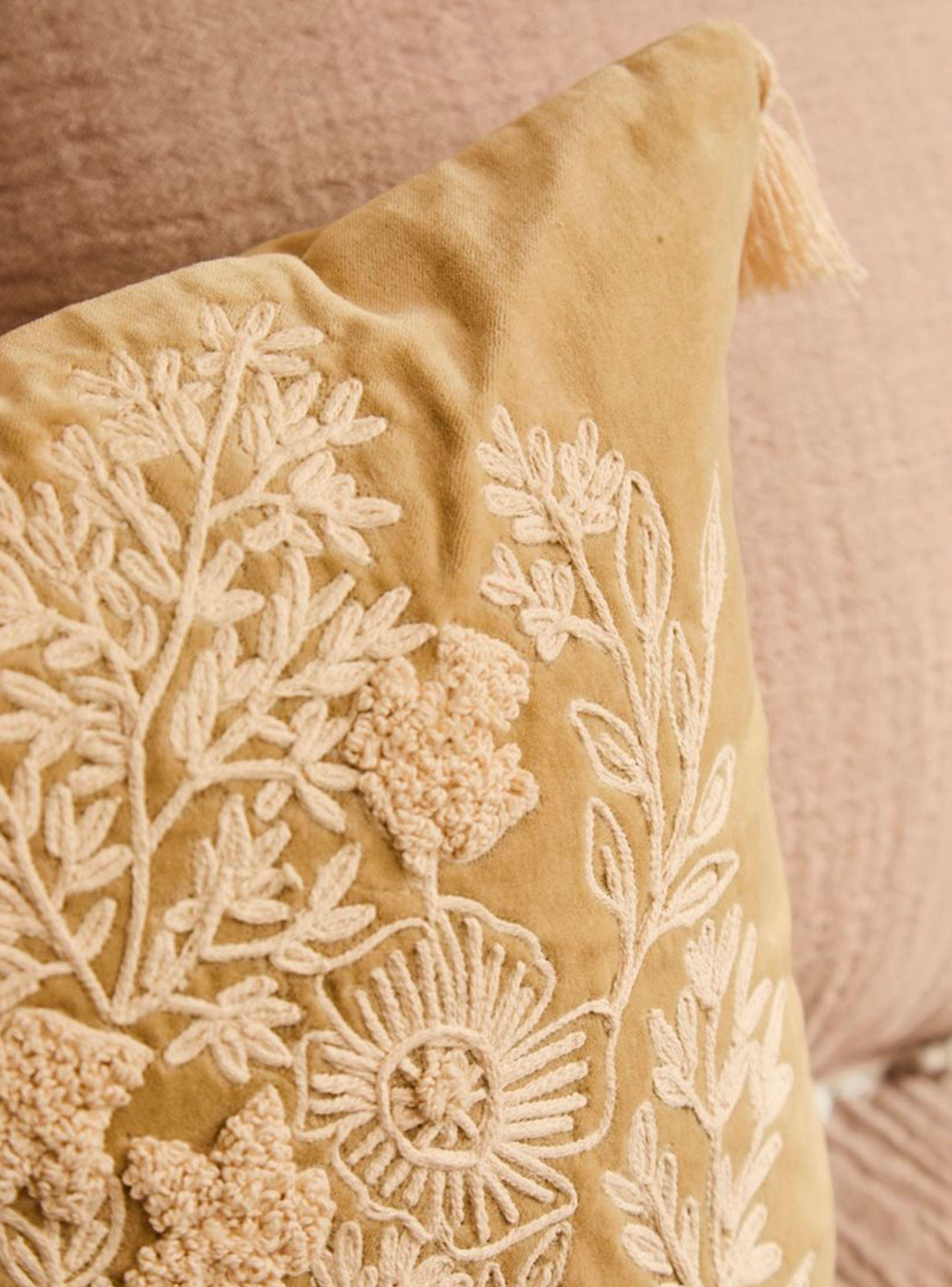 Funda Cojín Sakura 45x45 Crudo-4