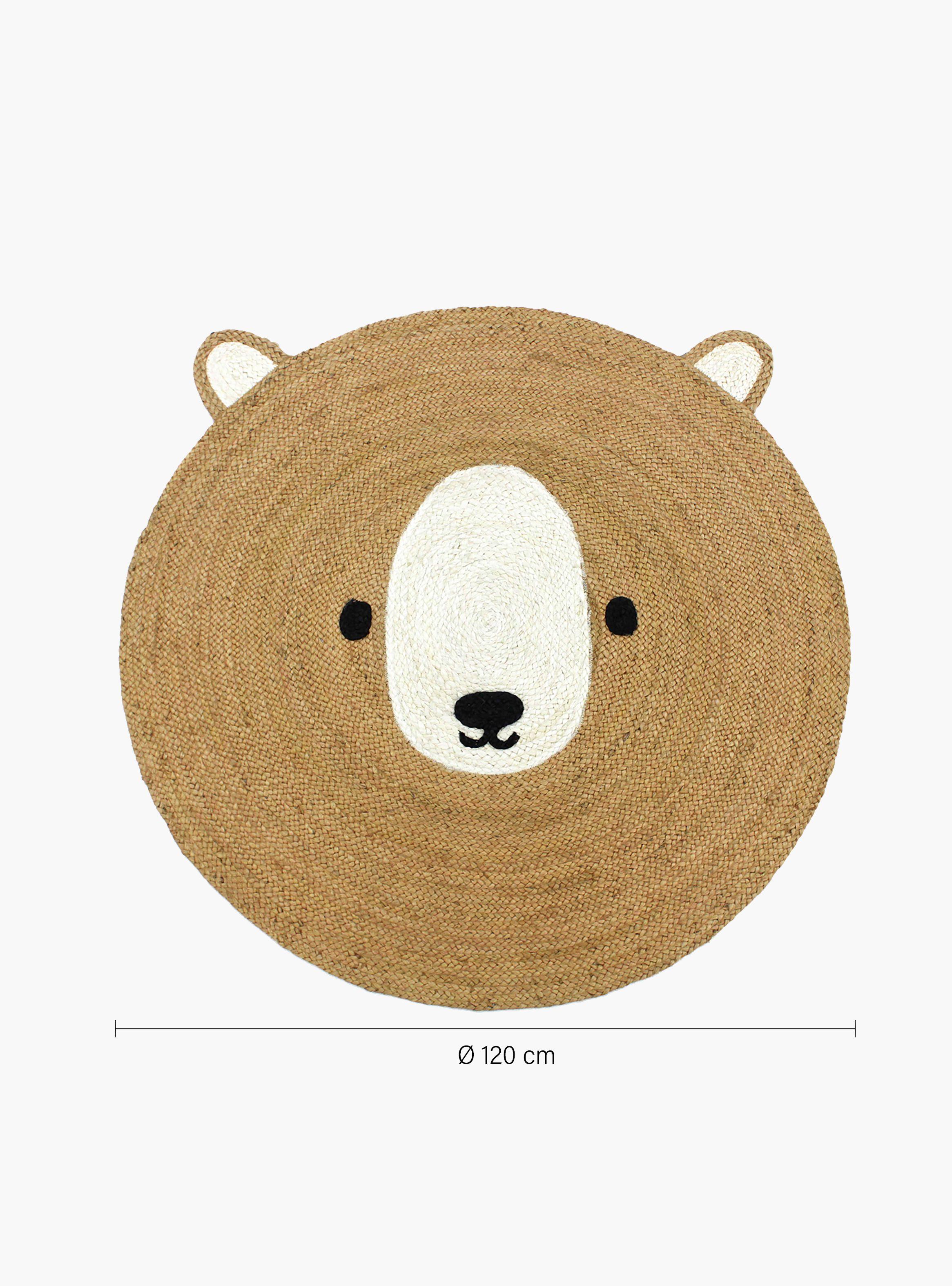 Alfombra Oso Diam 120-4