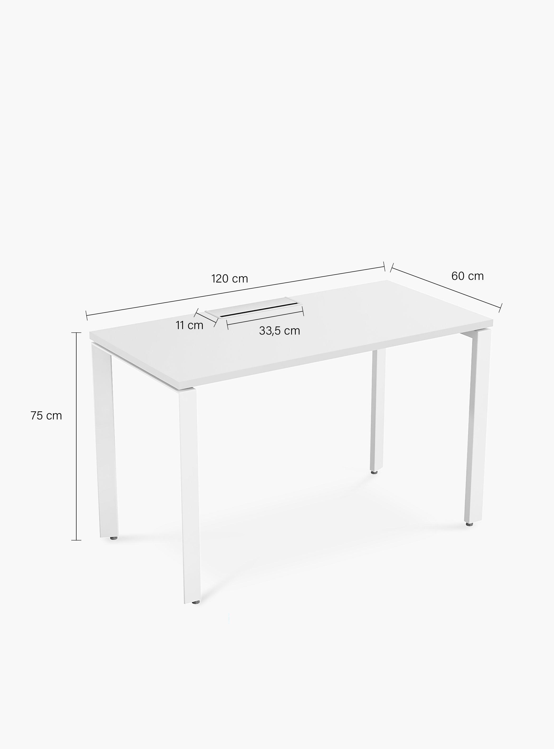 Escritorio Space 120x60 Blanco-6