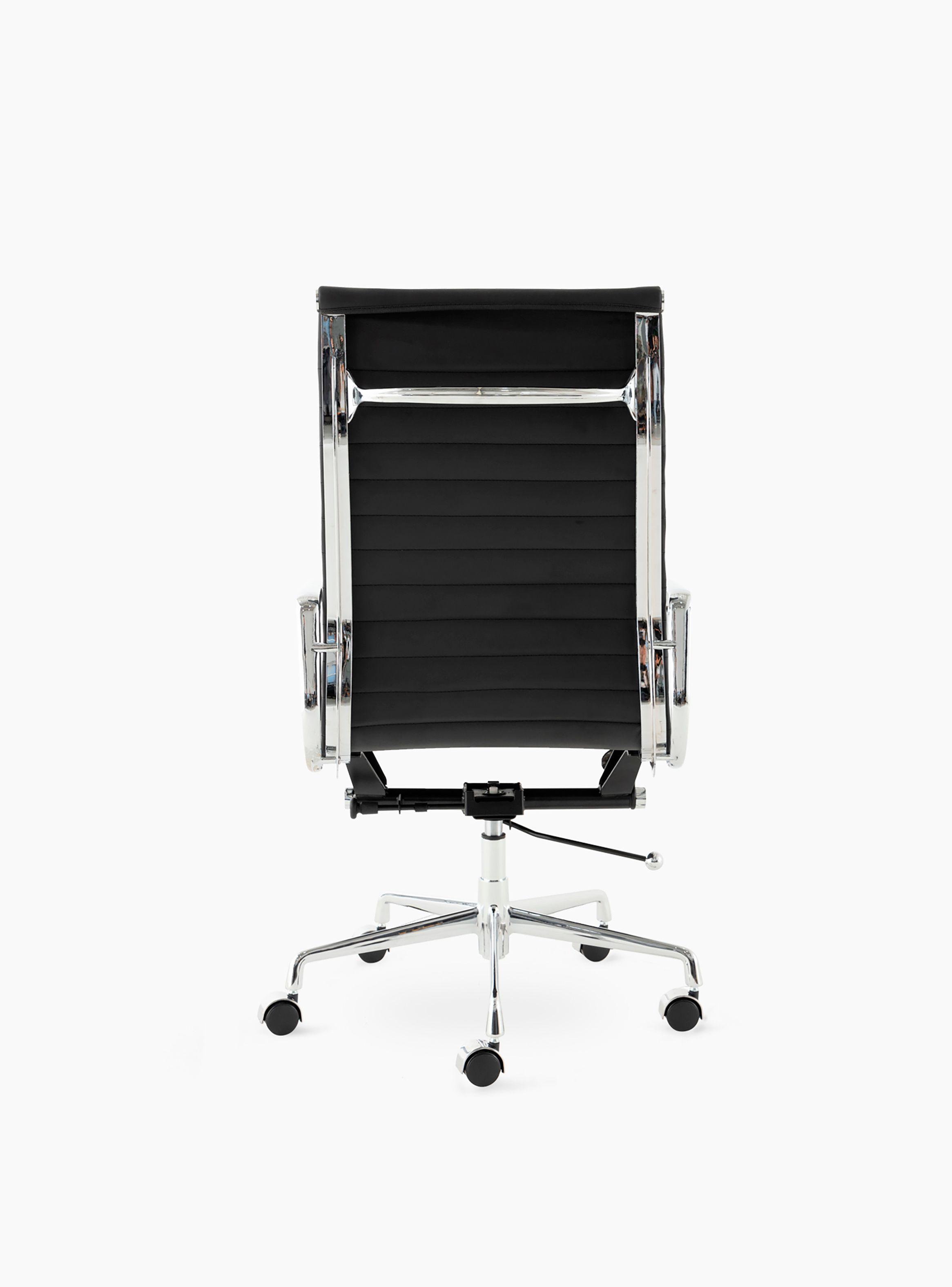 Silla Oficina Aluminium Alta-3