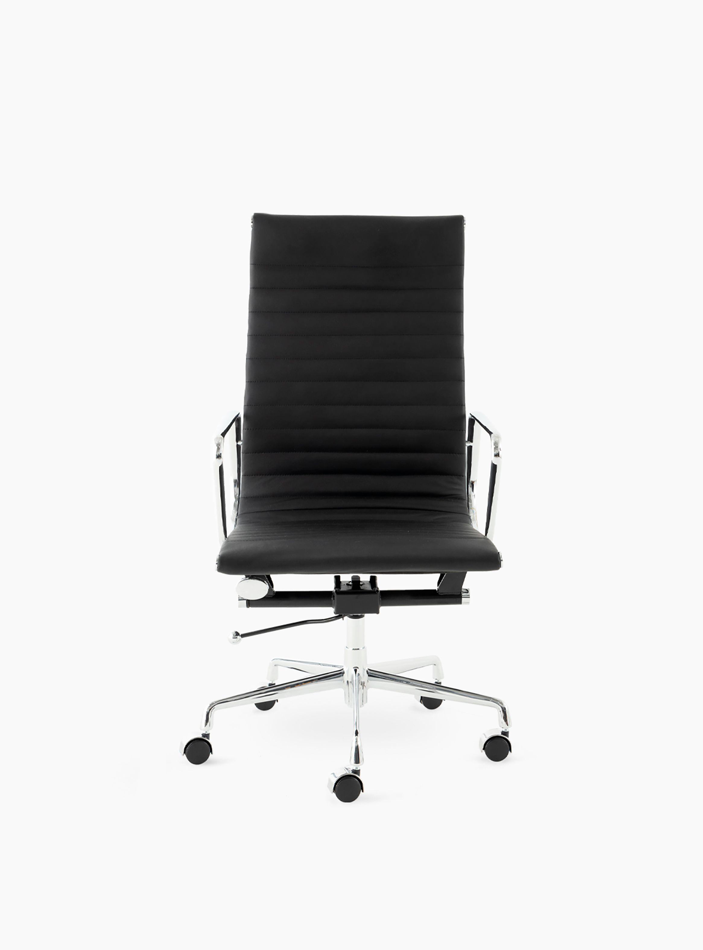 Silla Oficina Aluminium Alta-0