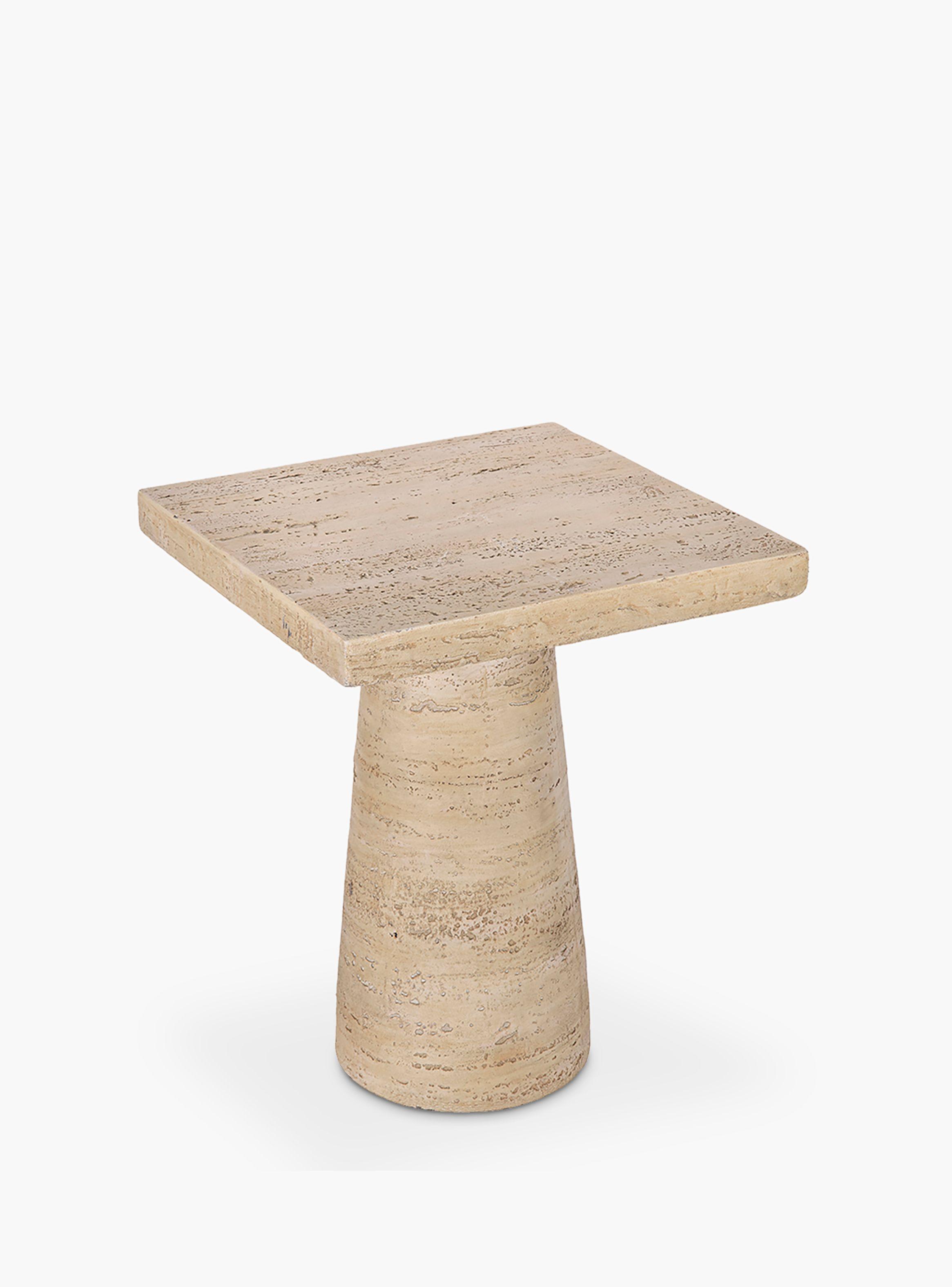 Mesa Lateral Tadeo Cuadrada Crudo-2