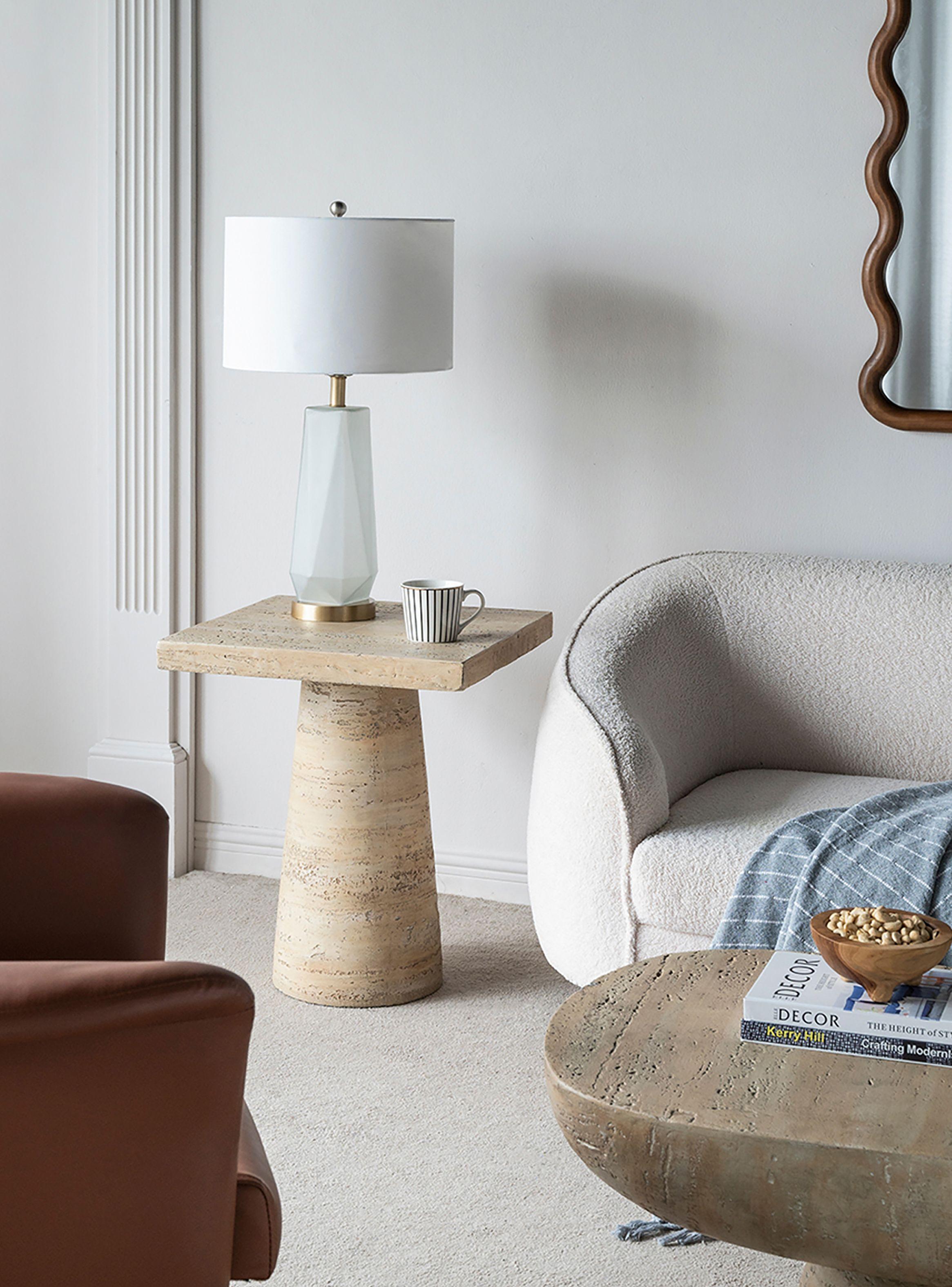 Mesa Lateral Tadeo Cuadrada Crudo-8