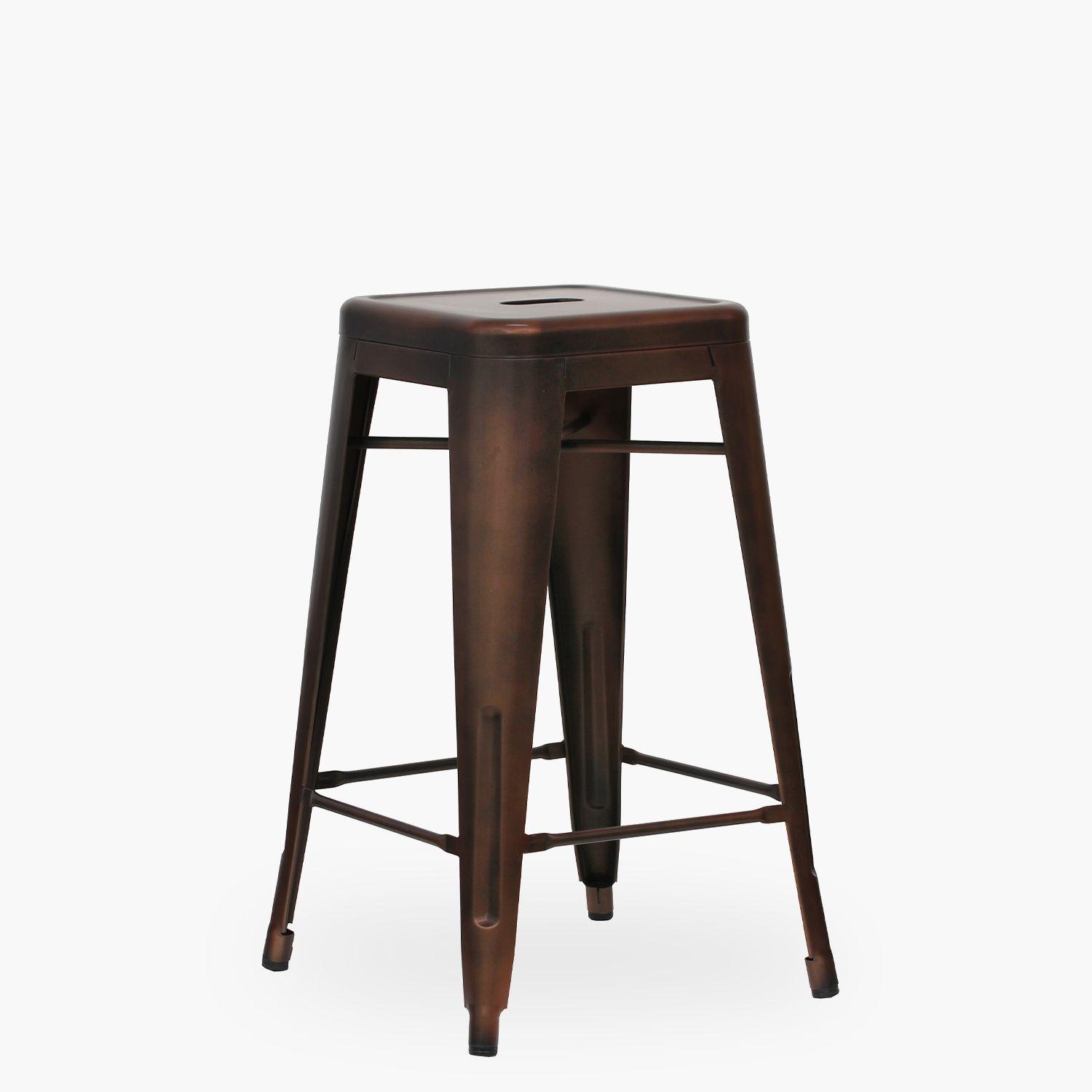 Taburete Medio 67 Tolix Cobre-1