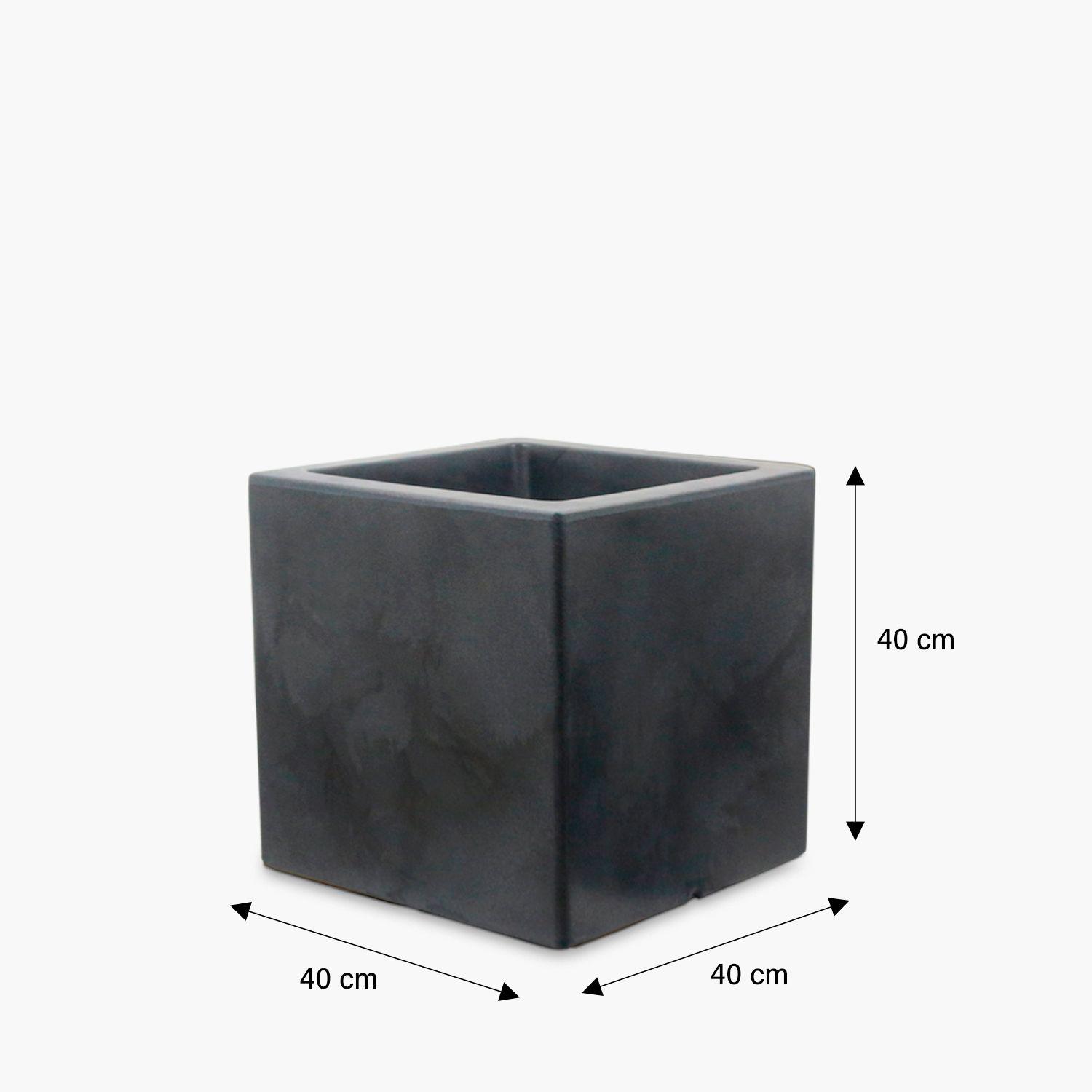 Macetero Patagonia 40 Gris Oscuro-2