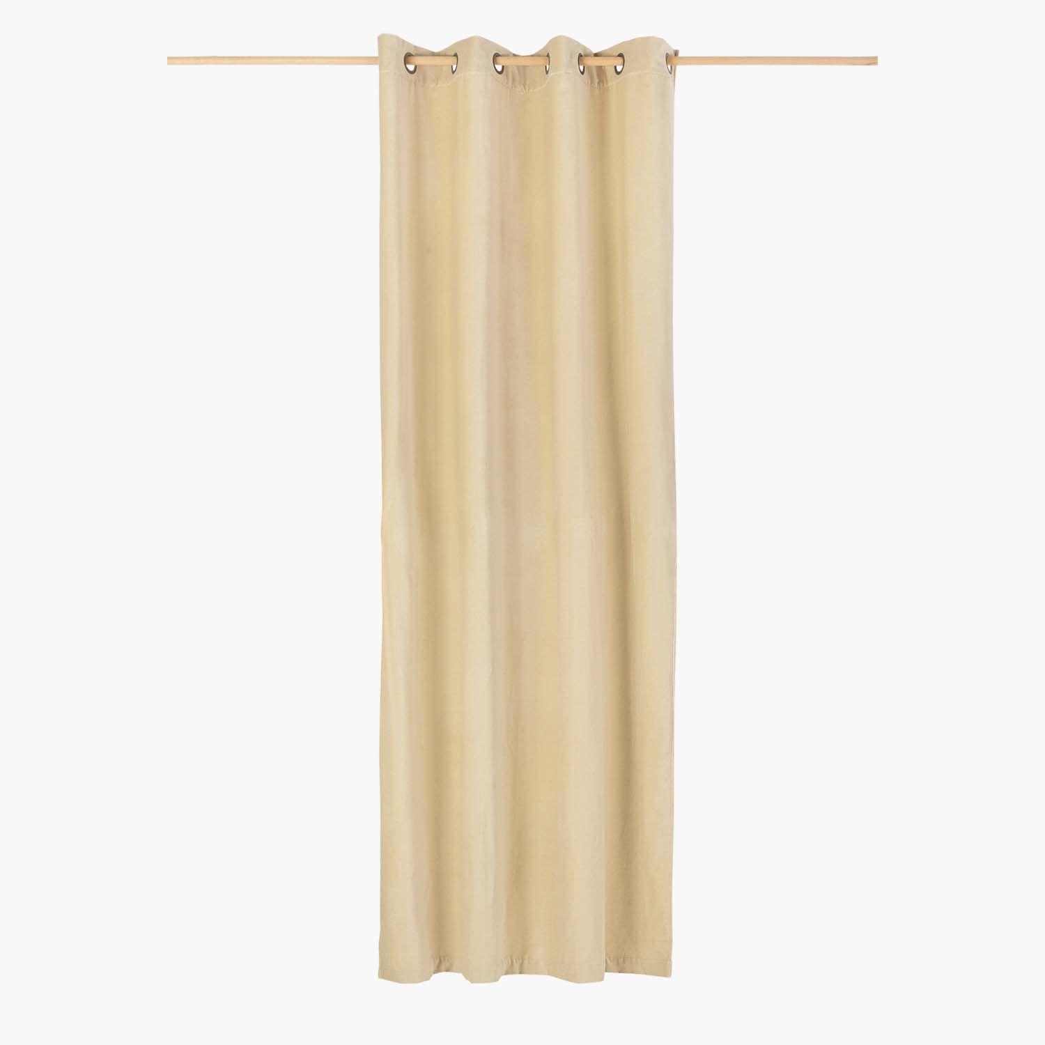 Cortina Velur 140x280 Crudo-0