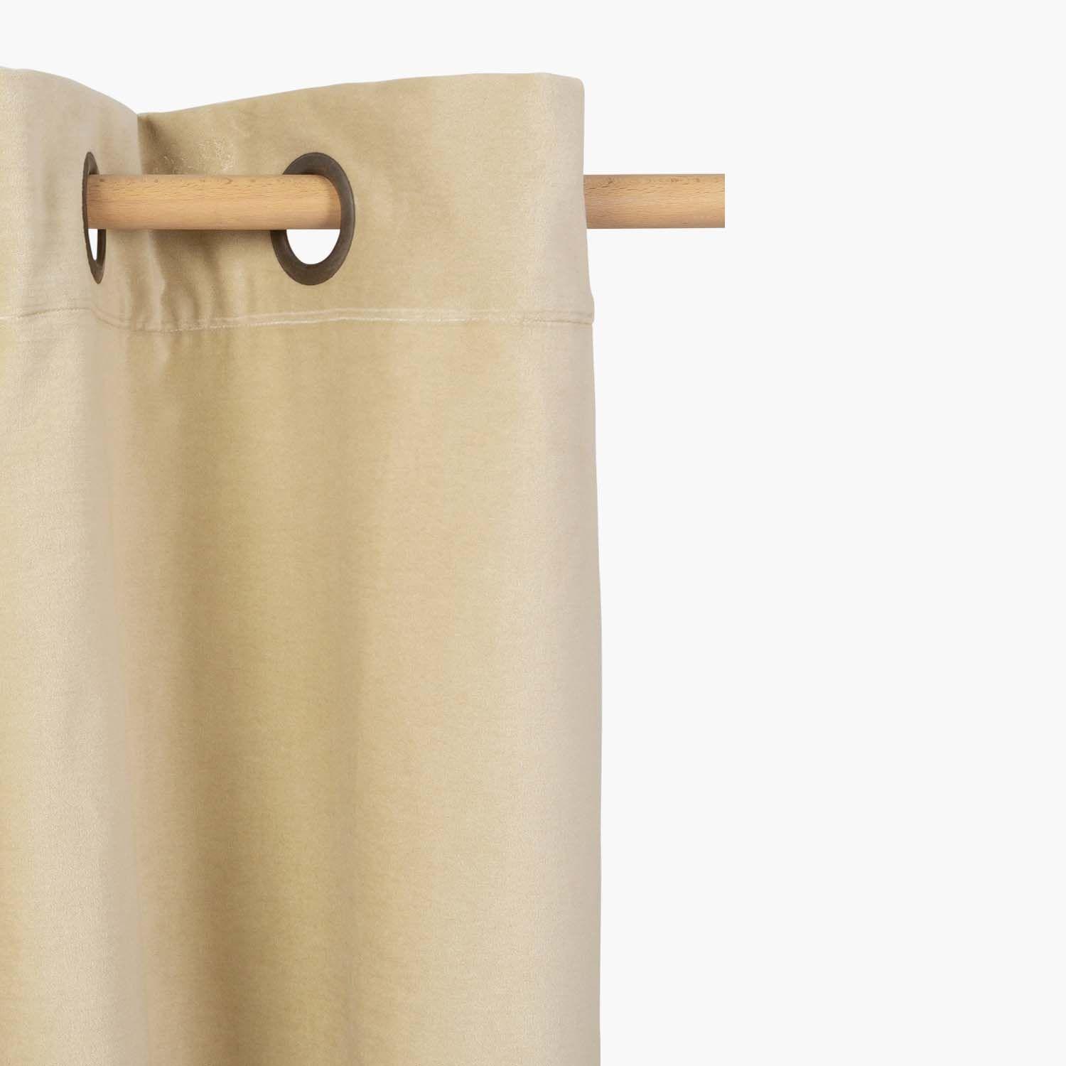 Cortina Velur 140x280 Crudo-1