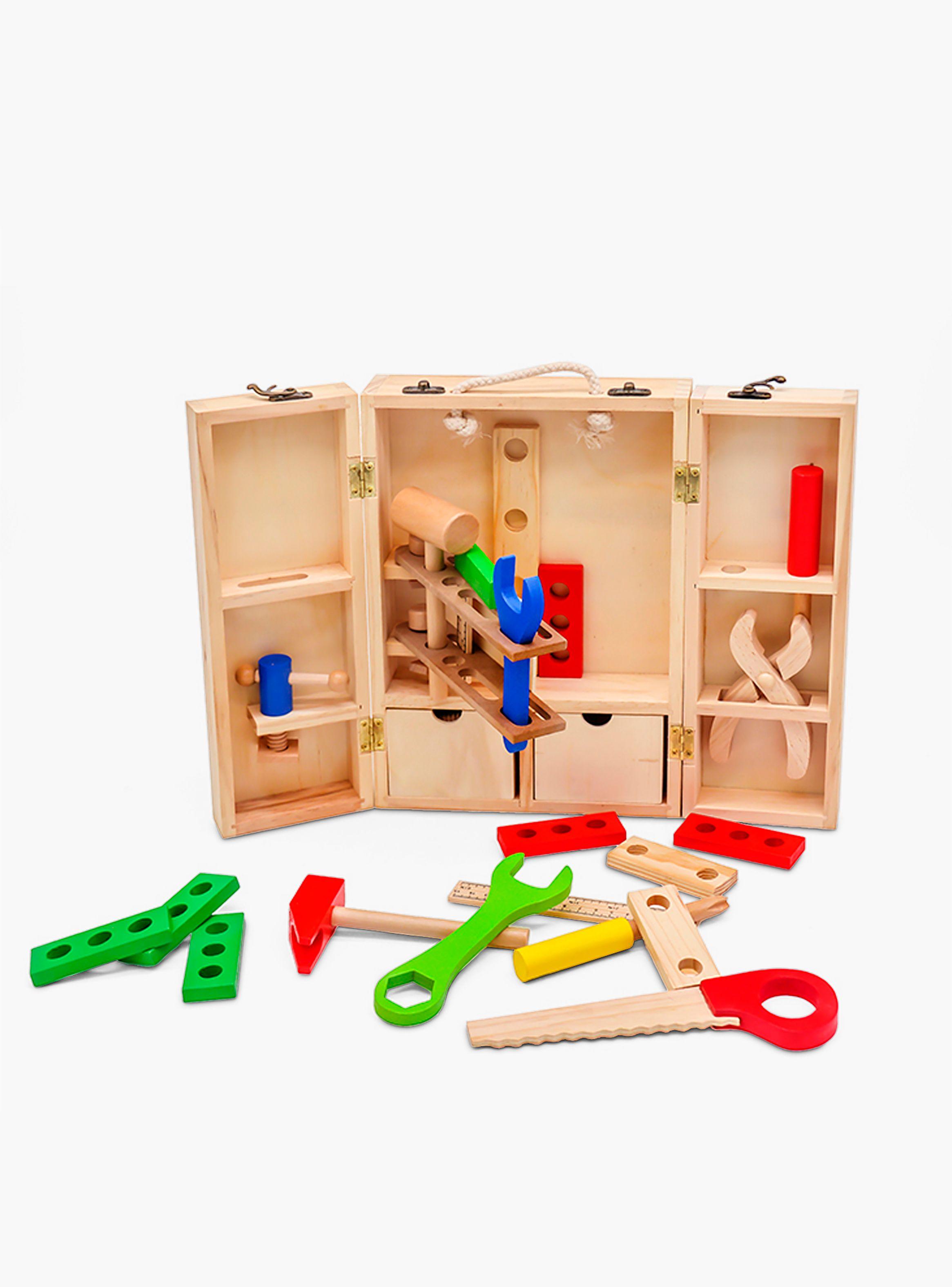 Maleta de Herramientas Infantil de Madera Pablo Multicolor-2
