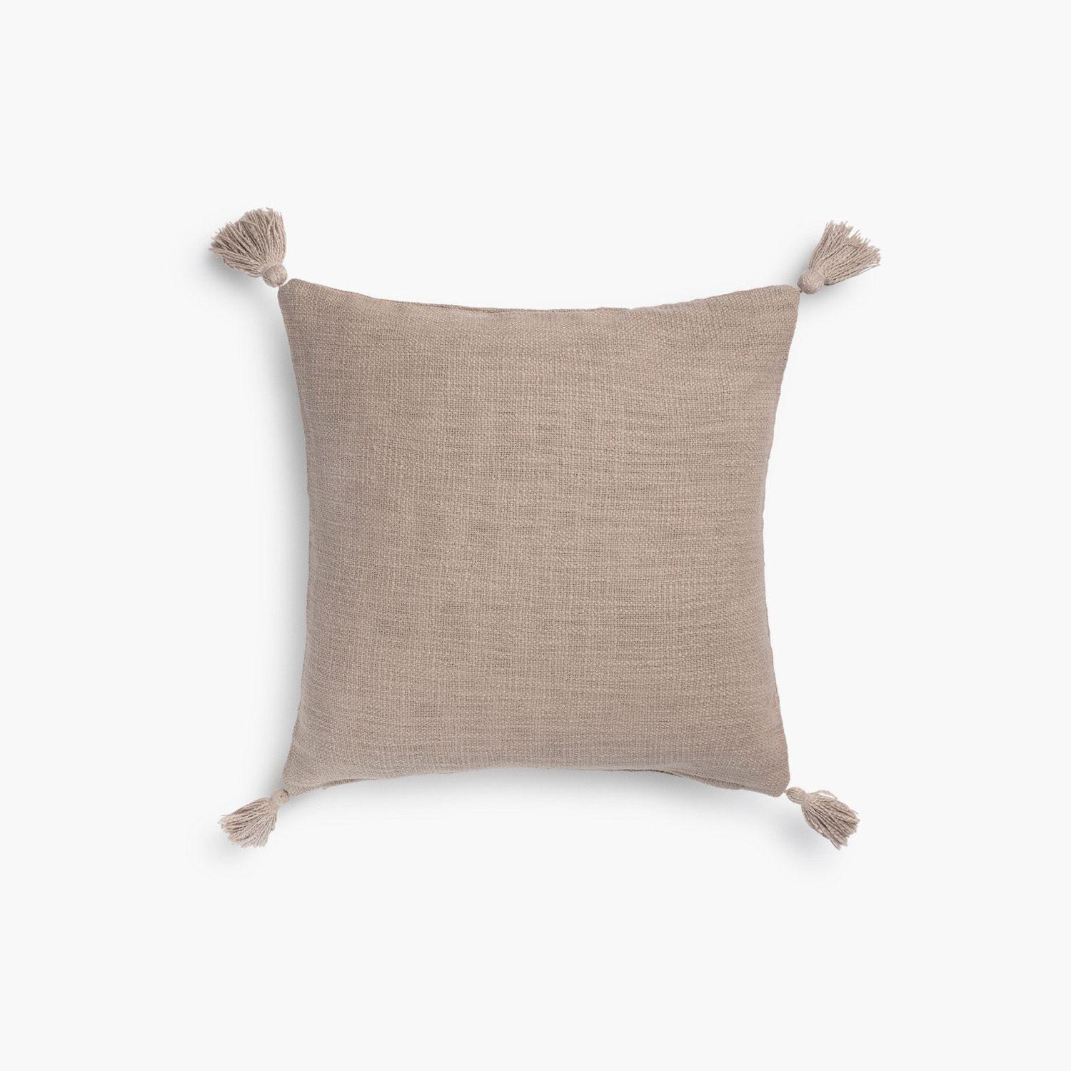 Funda Cojin Jaipur 45x45 Café-0