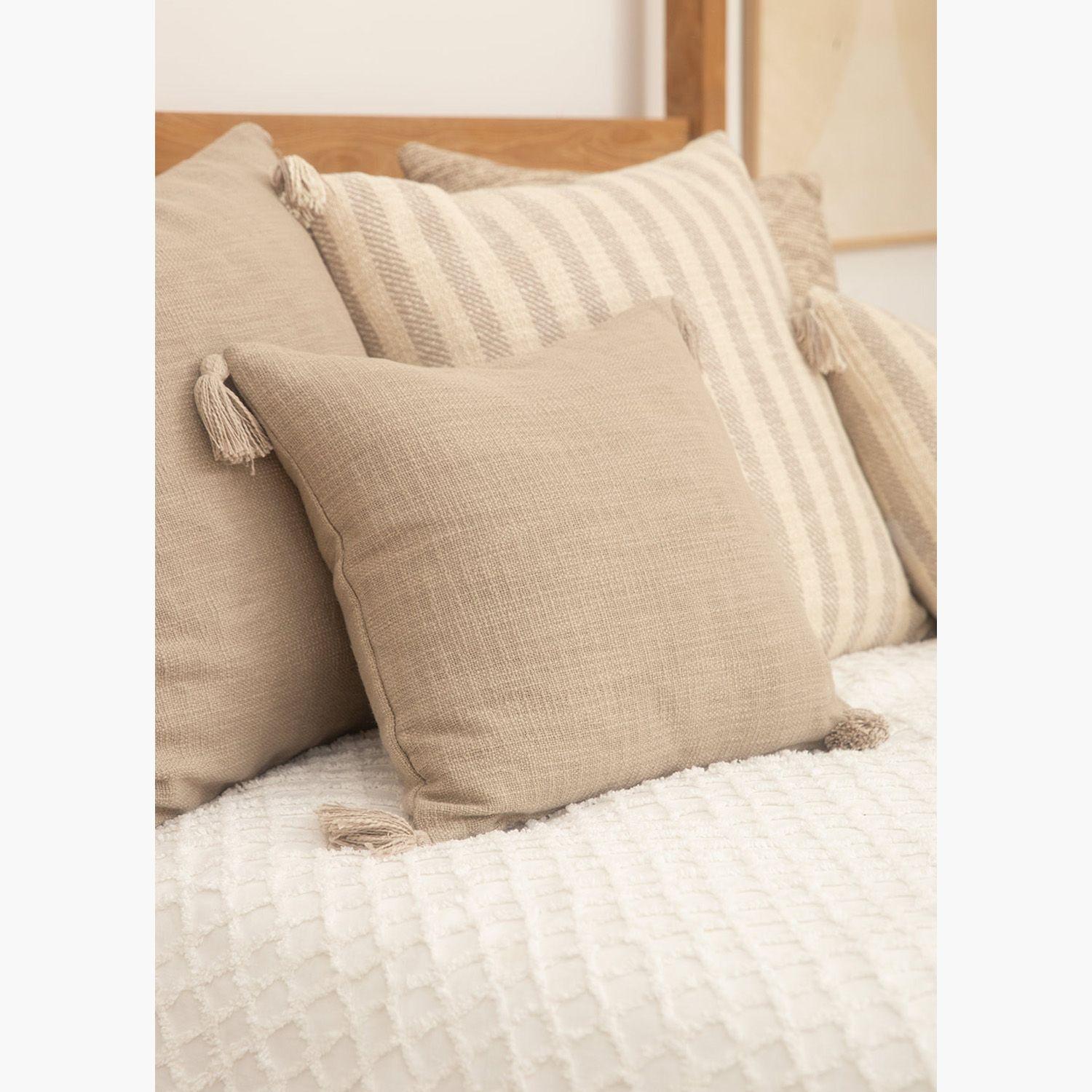 Funda Cojin Jaipur 45x45 Café-1