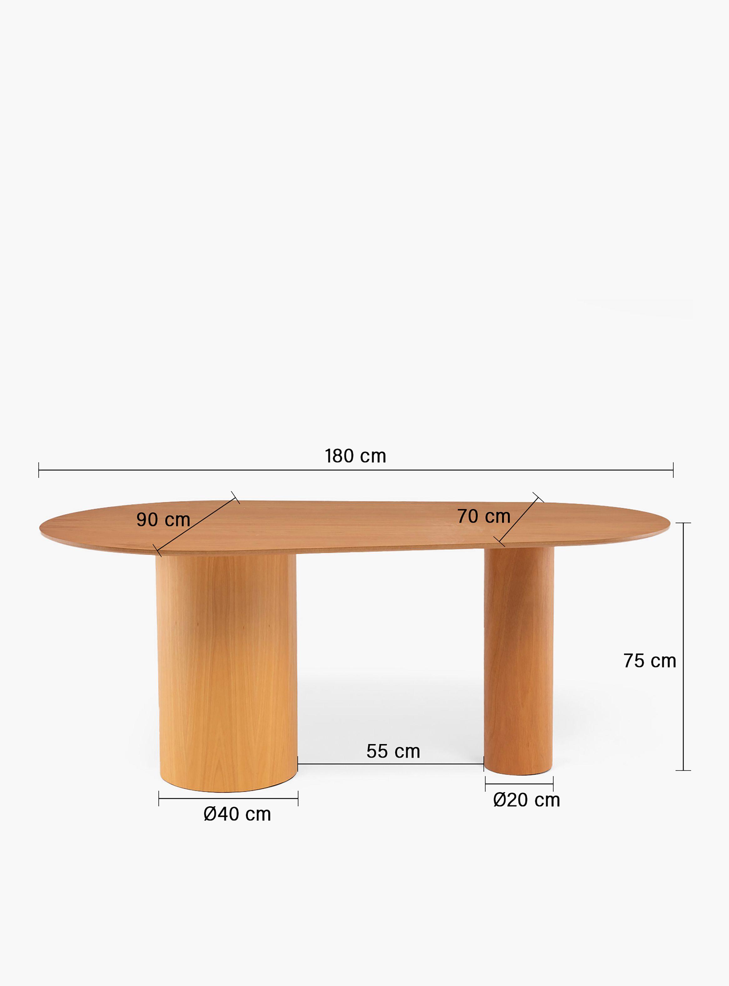 Mesa Comedor Talos Natural-8