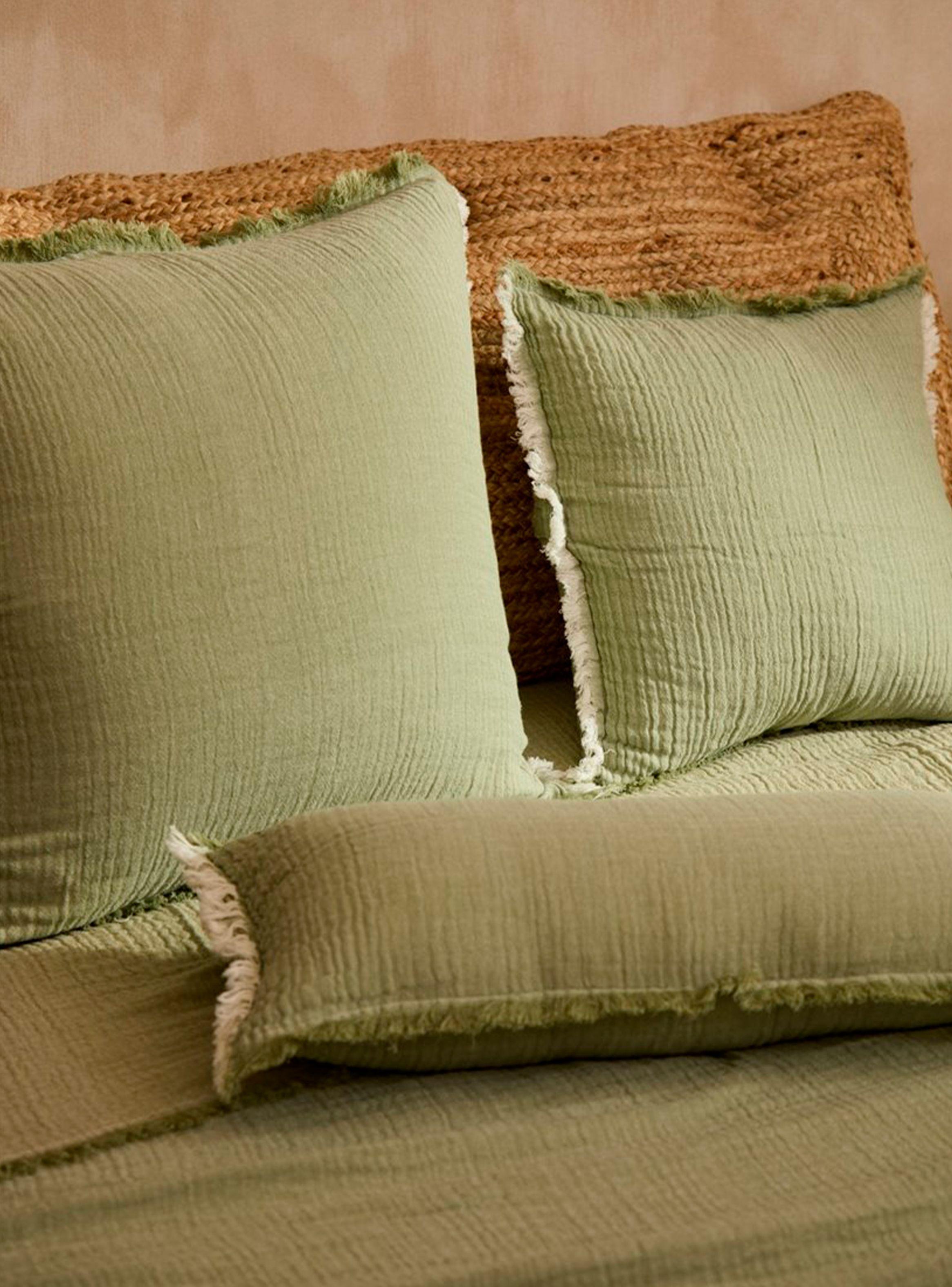 Funda Cojín Layer2 45x45 Verde-4