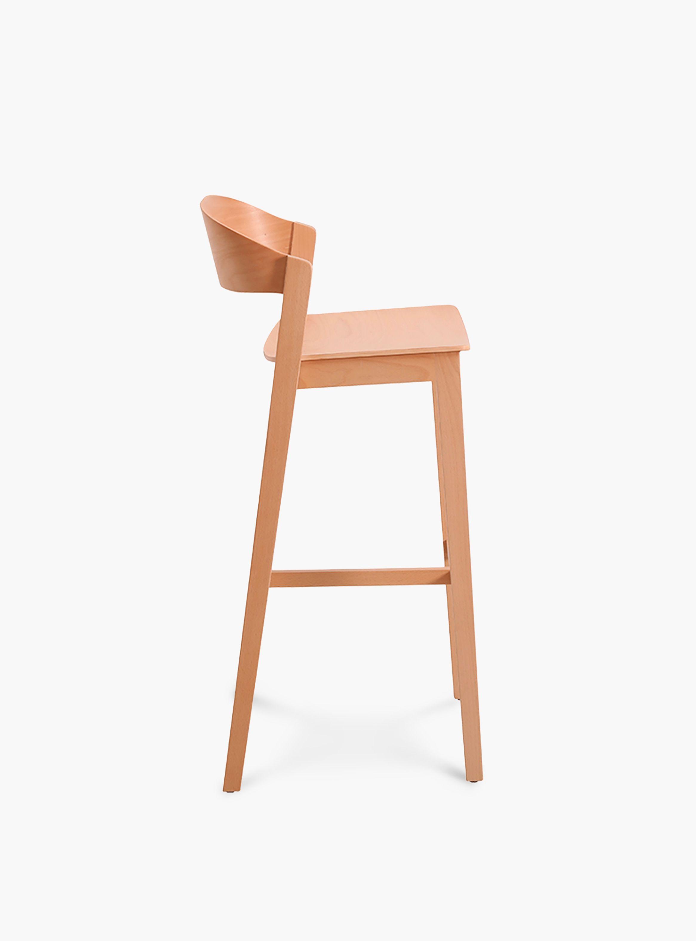 Taburete Alto 76 Madera Celine Natural-2