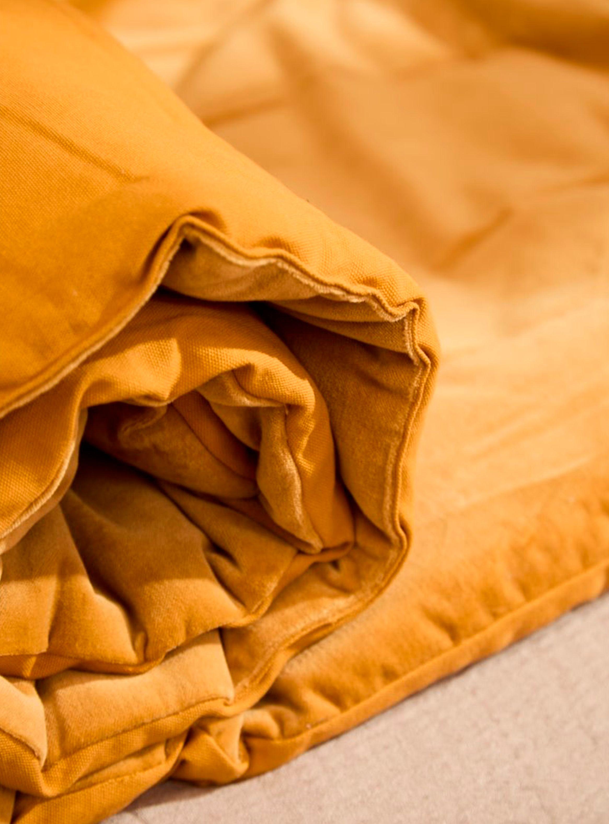 Piecera Velur Mostaza 220x70-2