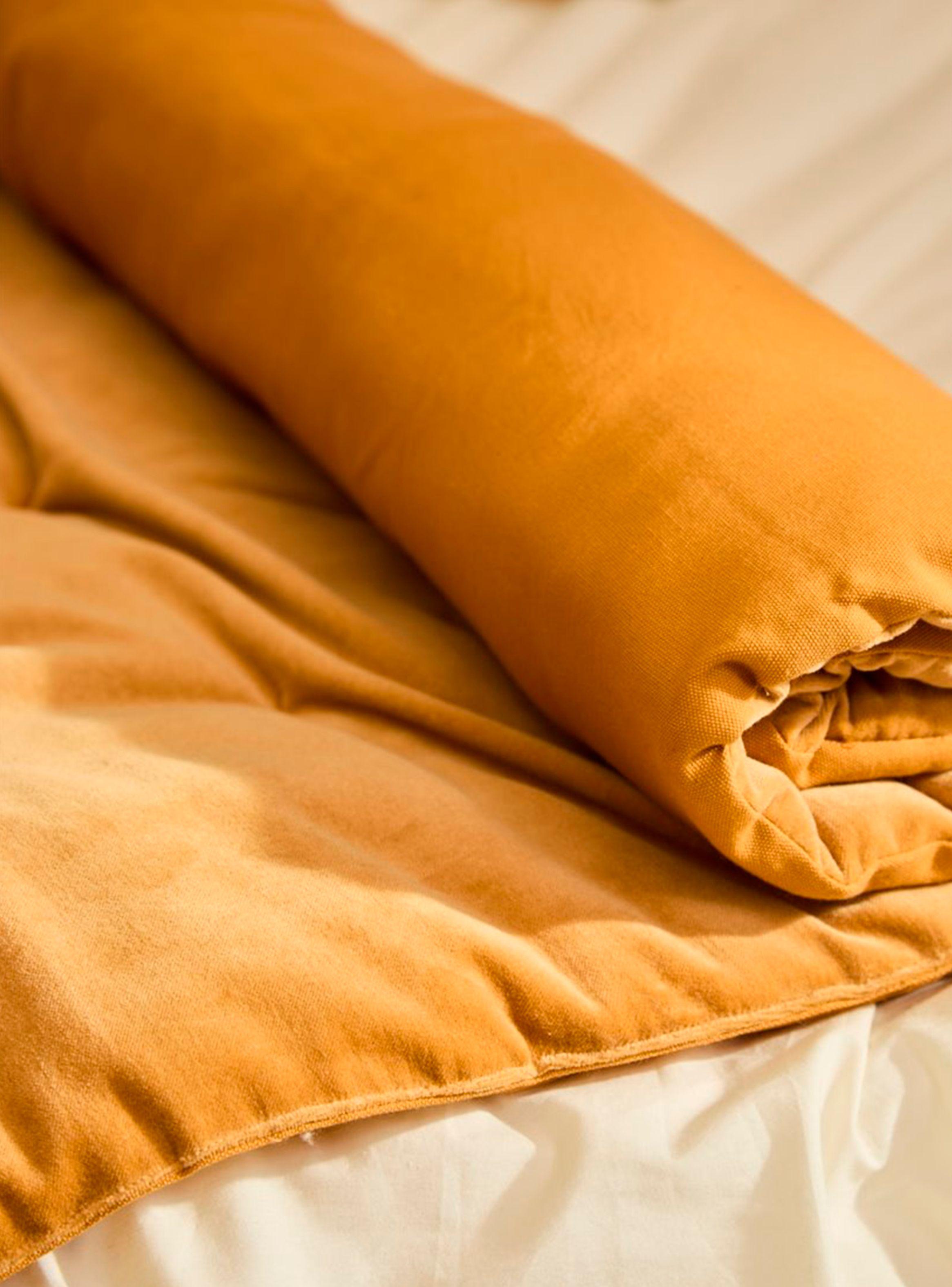 Piecera Velur Mostaza 220x70-3