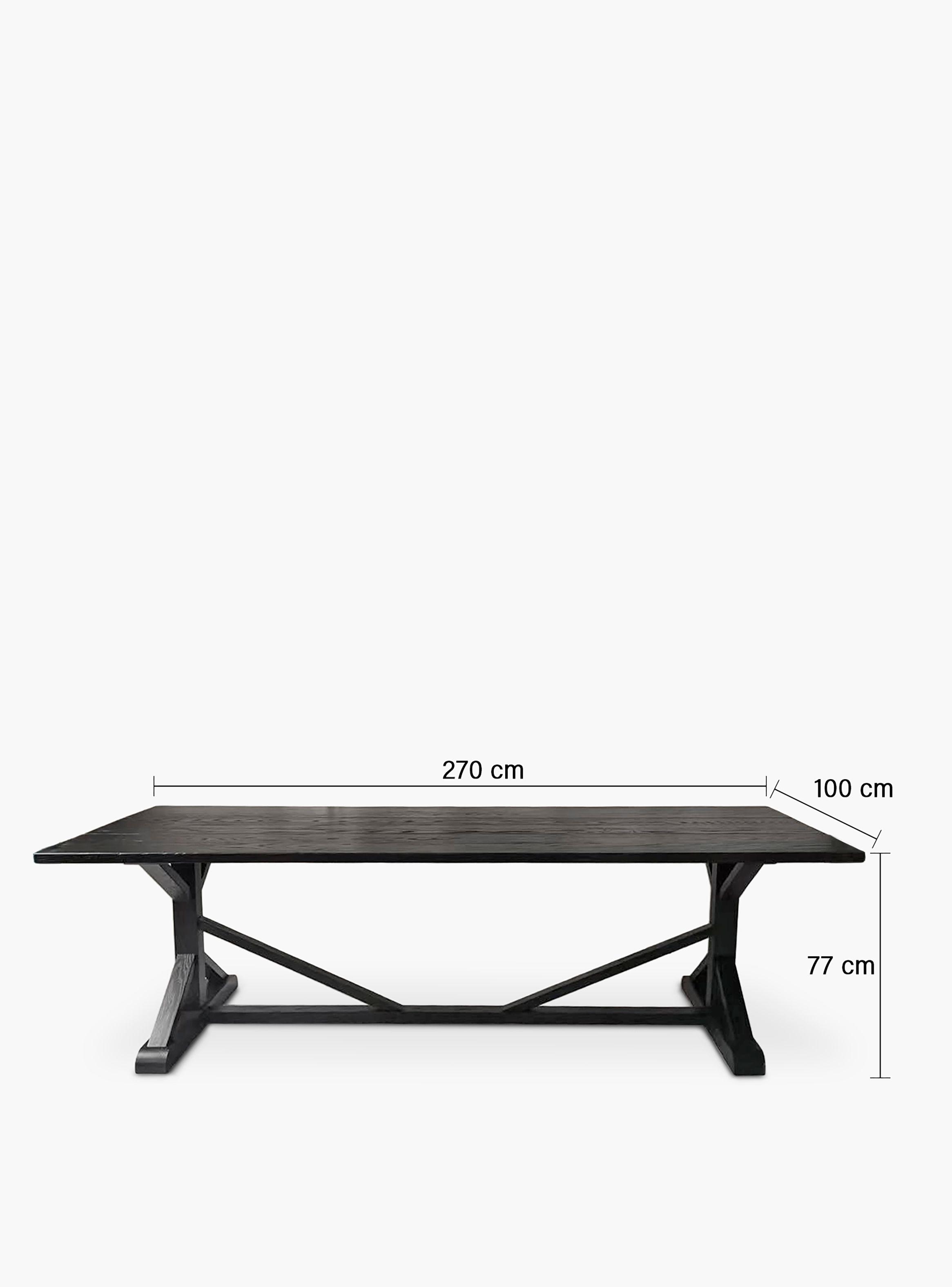 Mesa Comedor Puelo Negro-3