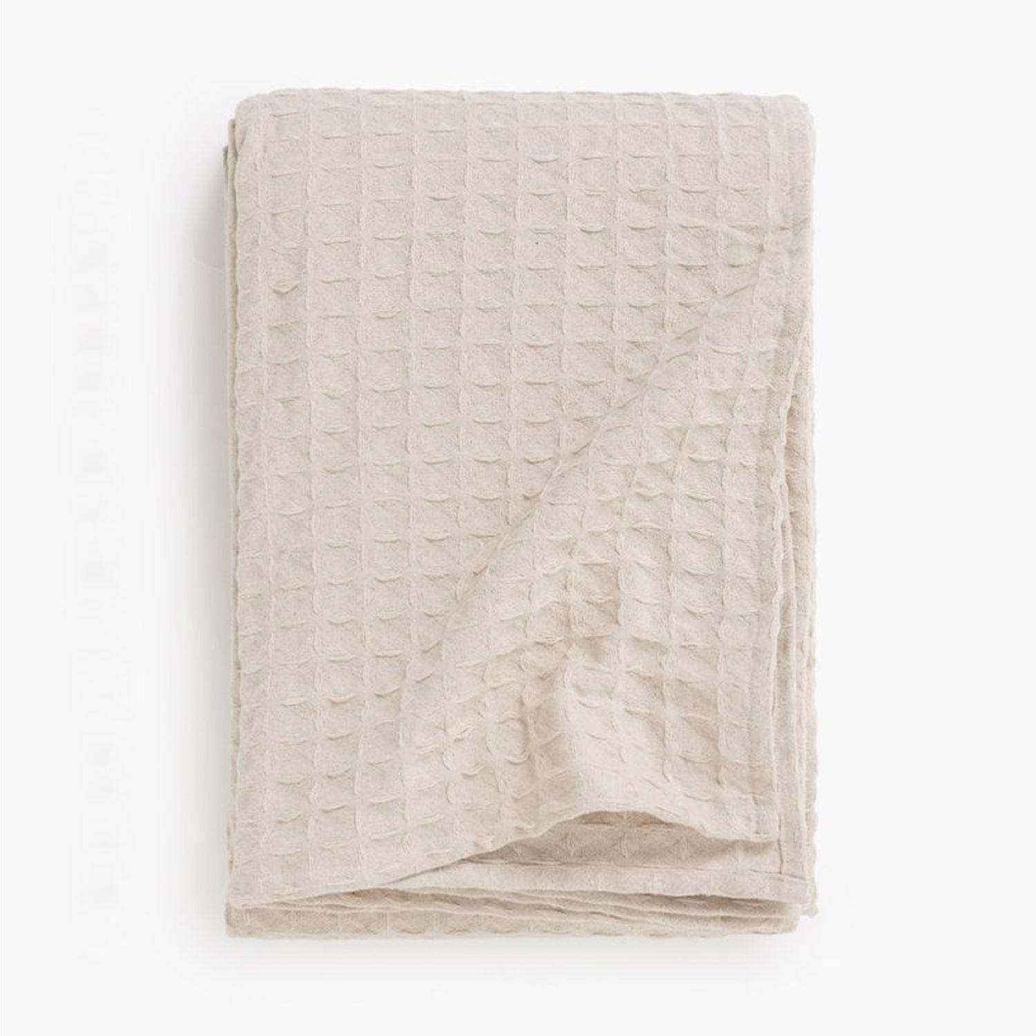 Cubrecama Panal 1 1/2 Plazas Natural-0