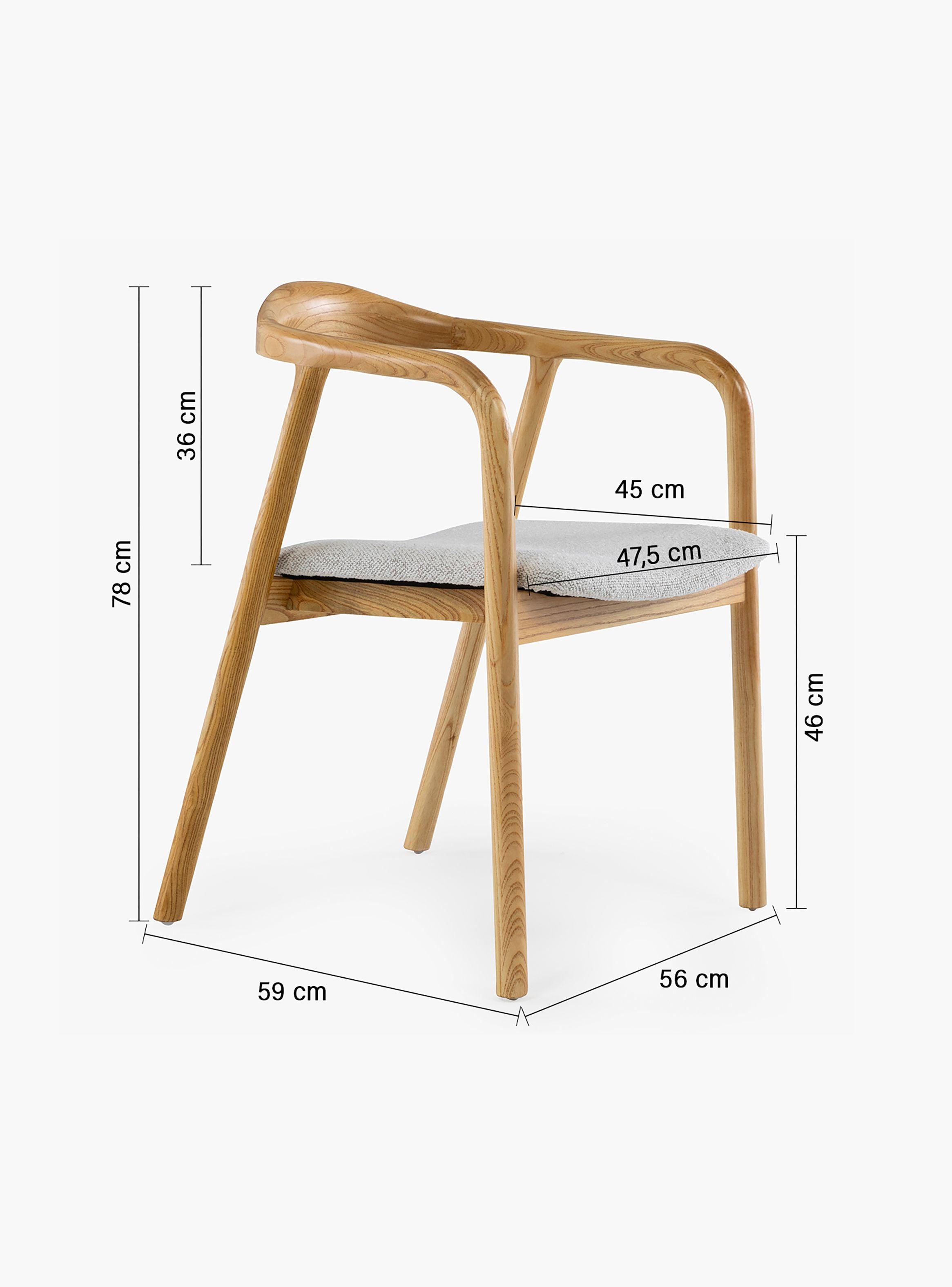 Silla Madera Baltimore Natural-8
