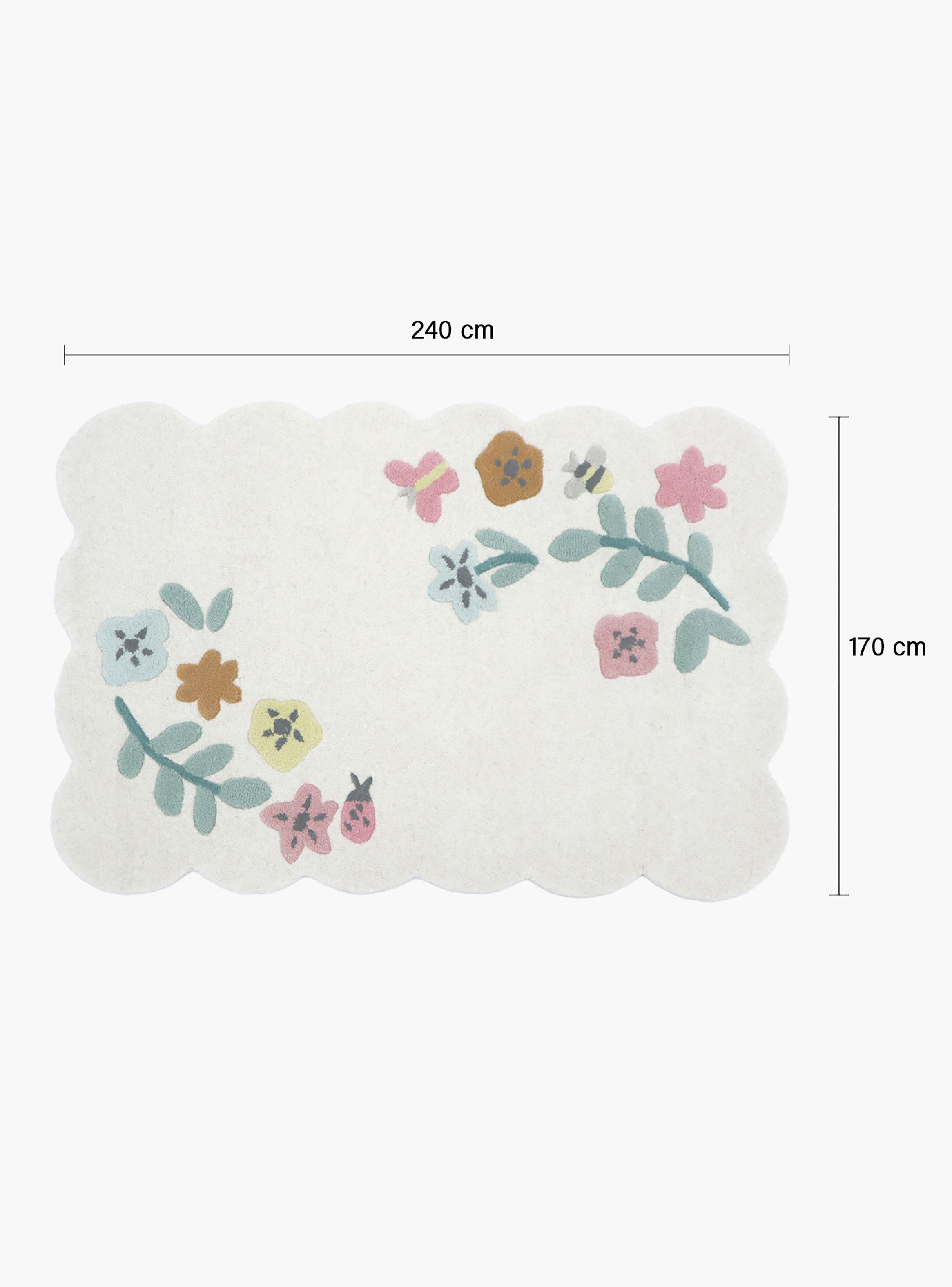 Alfombra Flores 170x240-5
