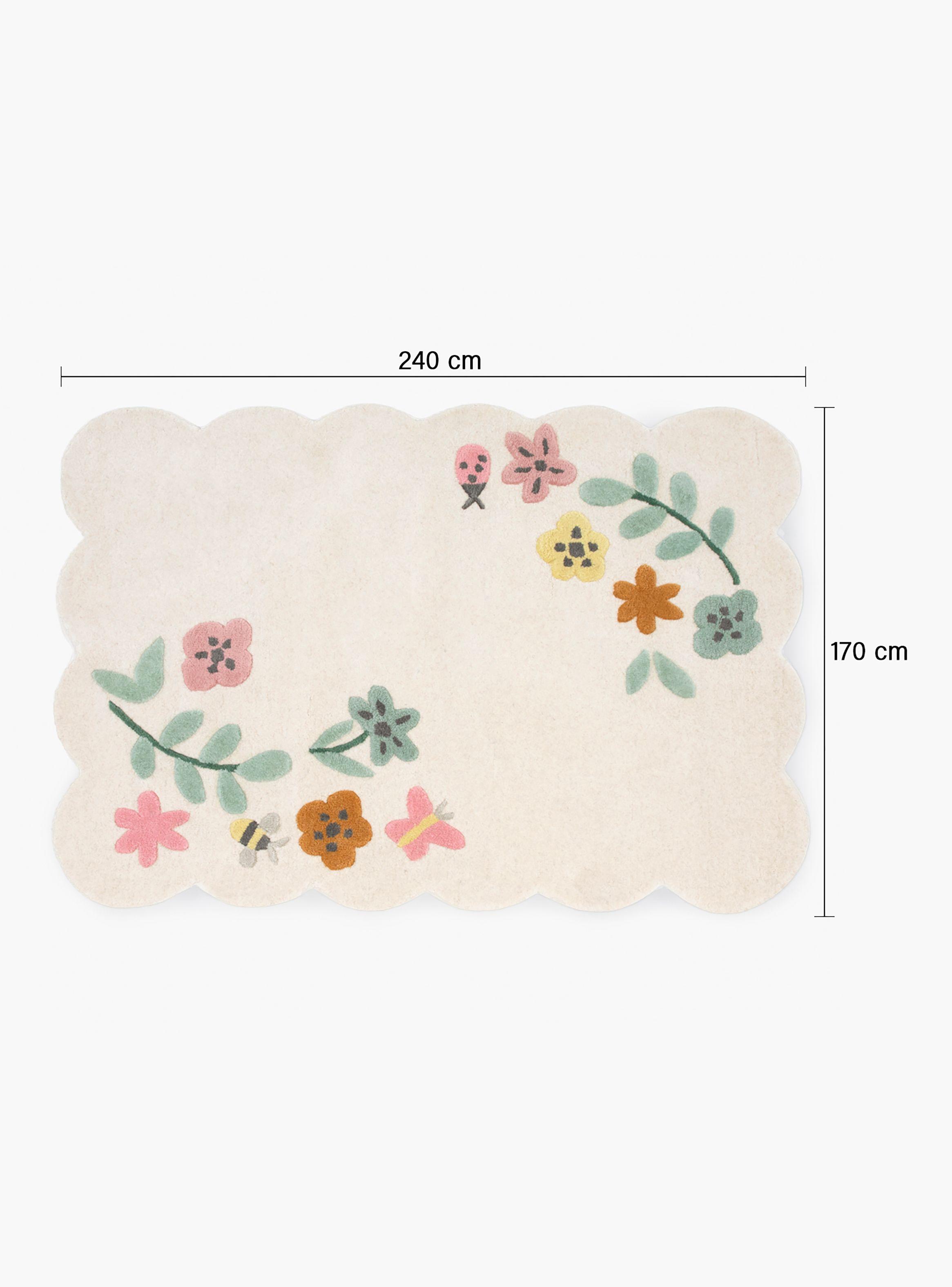 Alfombra Flores 170x240-5
