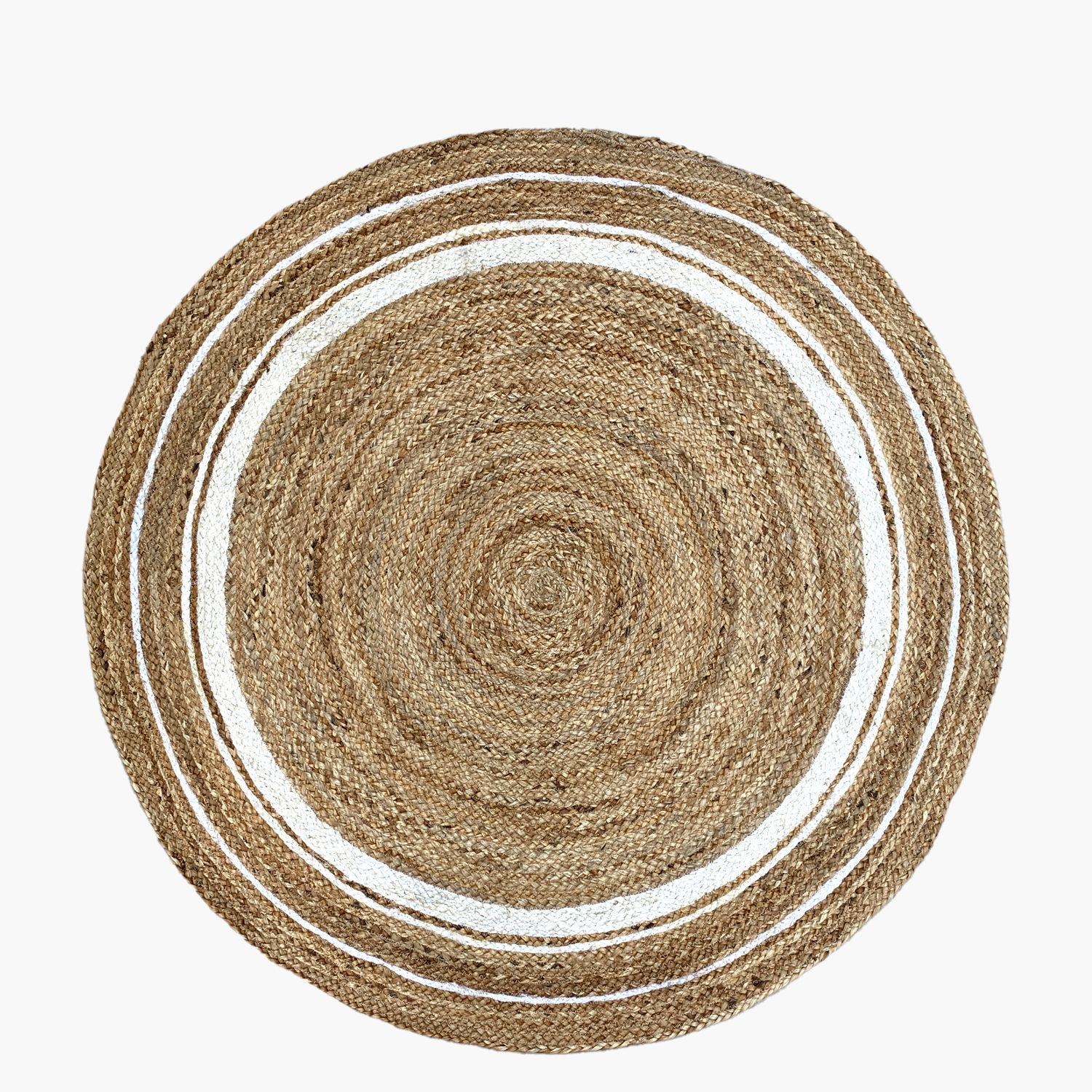 Alfombra Yute Indu D160 Natural-0