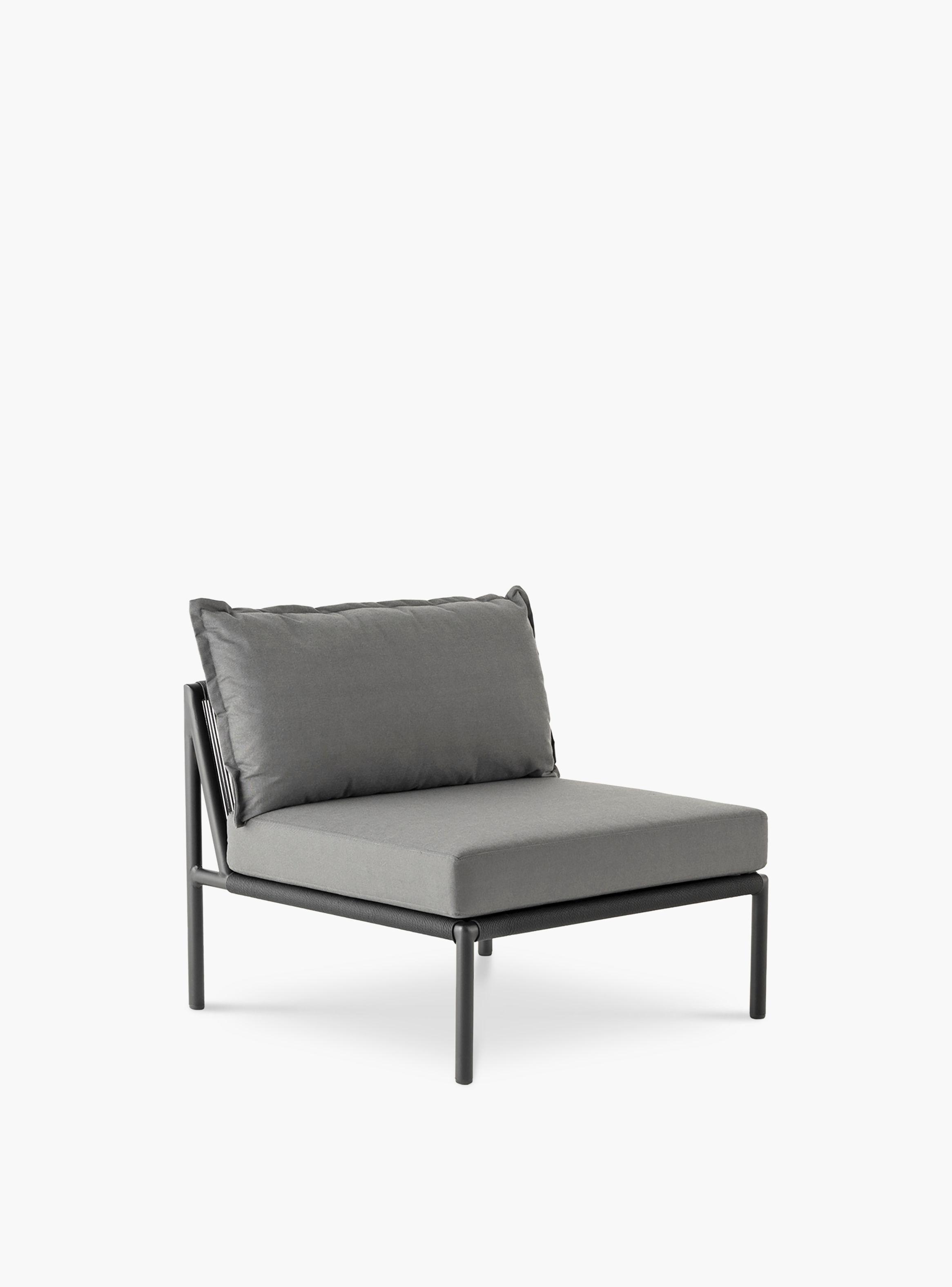 Sofá 1C Palermo Gris Oscuro-0