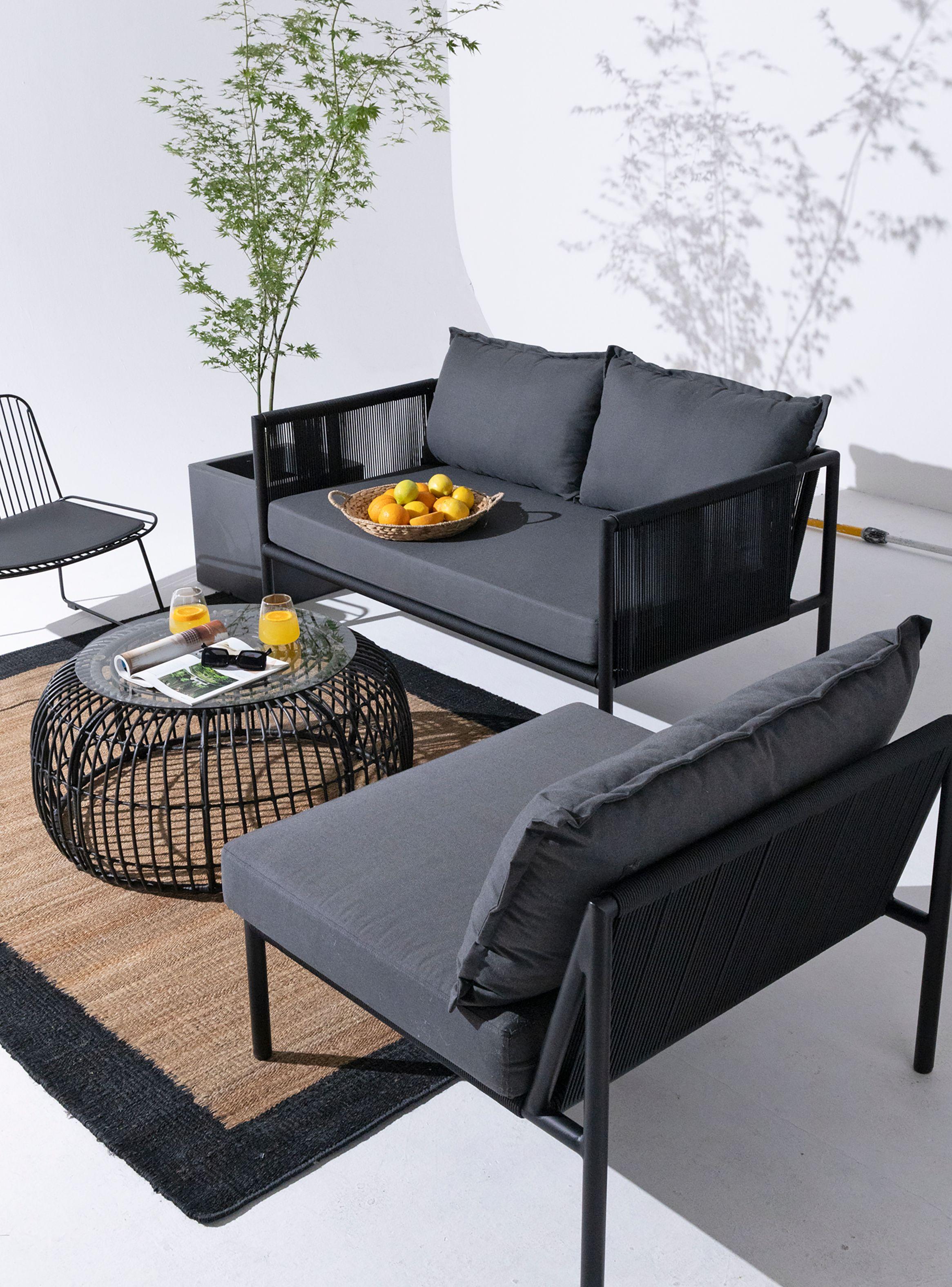 Sofá 1C Palermo Gris Oscuro-6