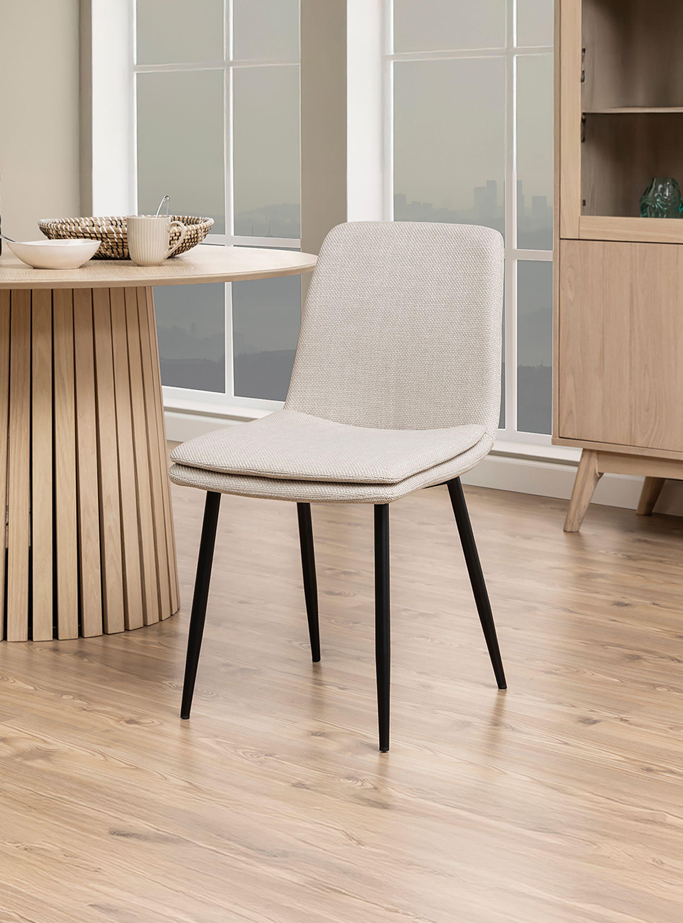 Pack 4 Silla Comedor Astrid Beige-1