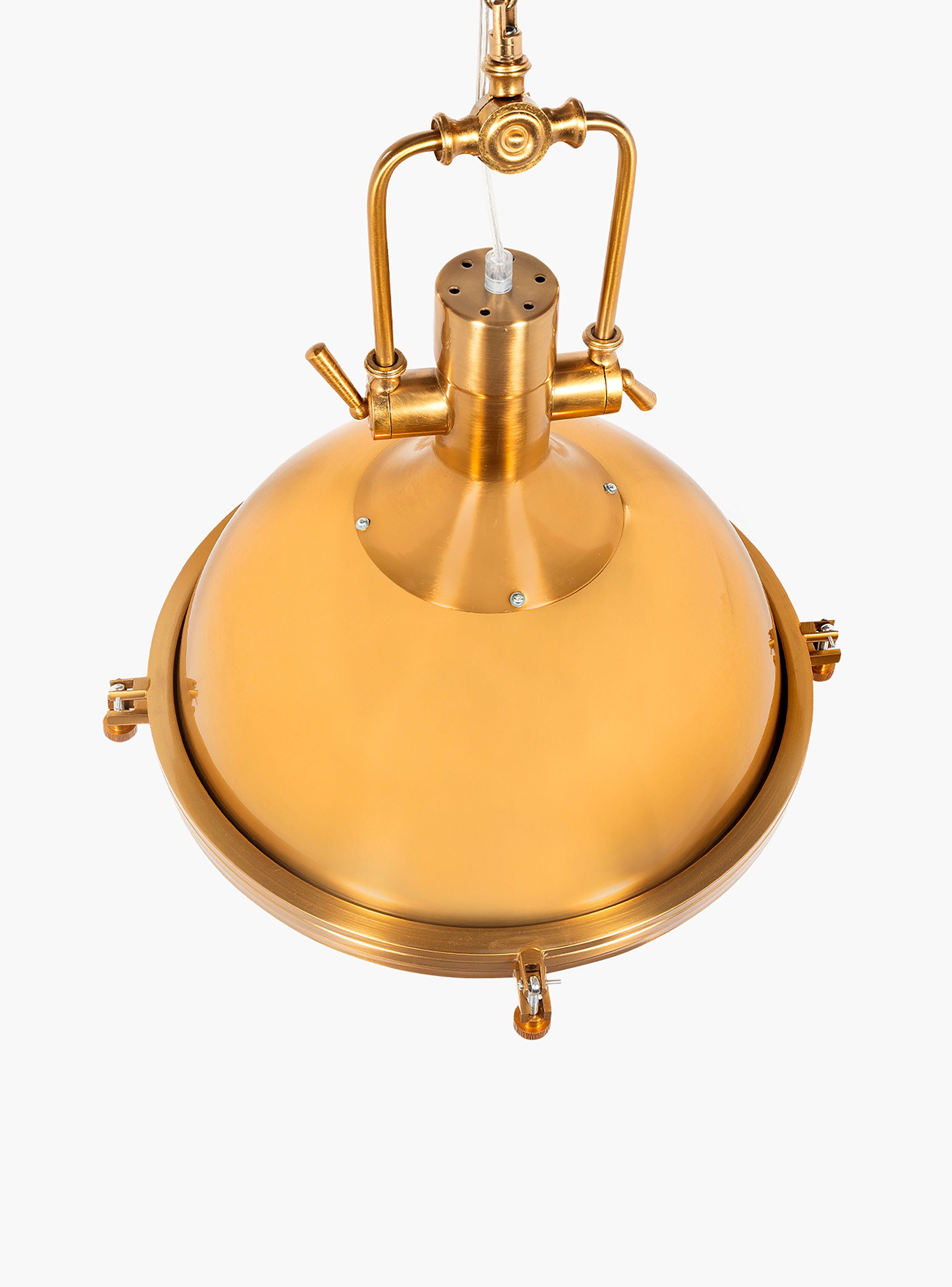 Lampara de Colgar Warehouse Dorado-3