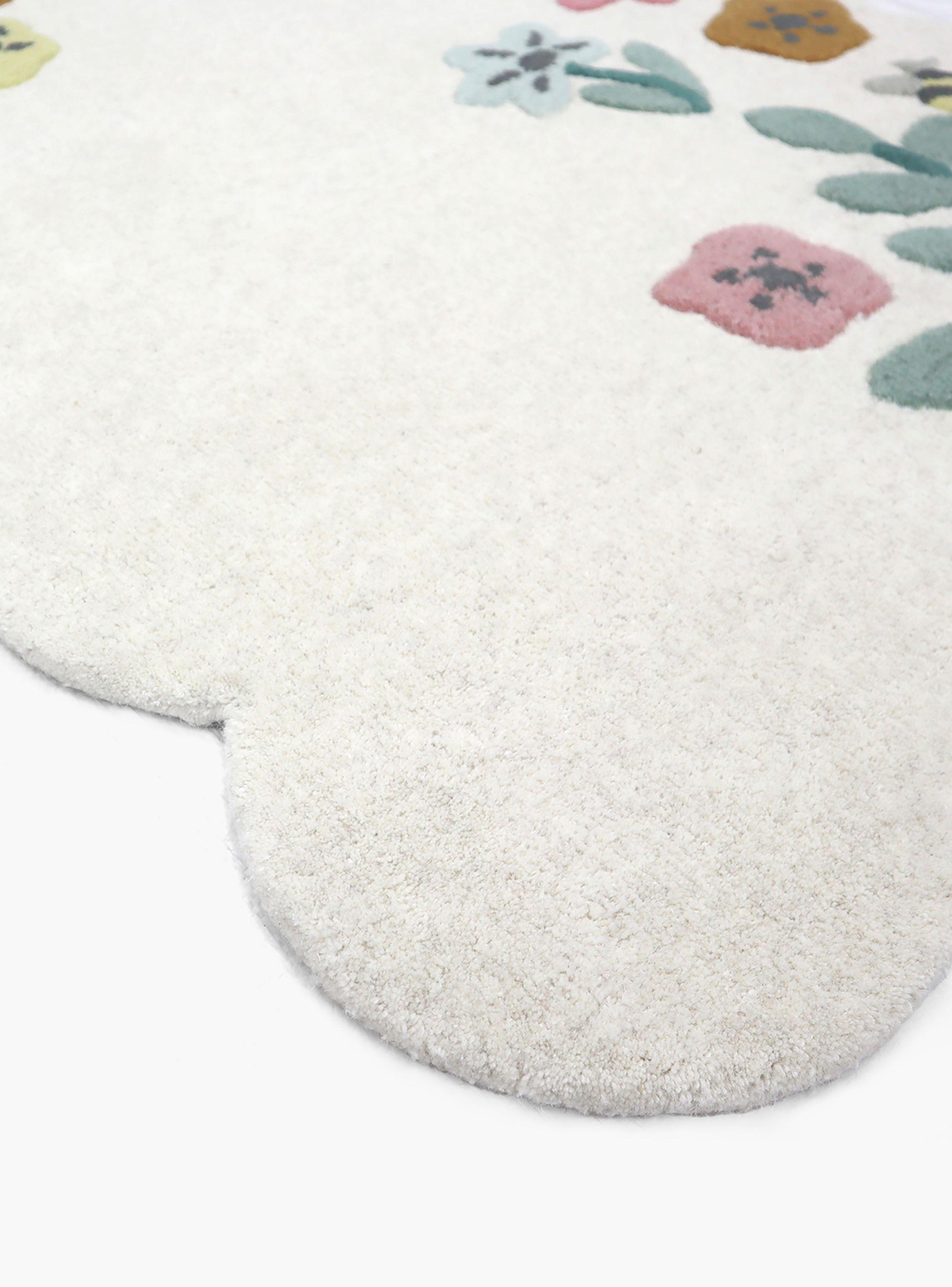 Alfombra Flores 90x130-2