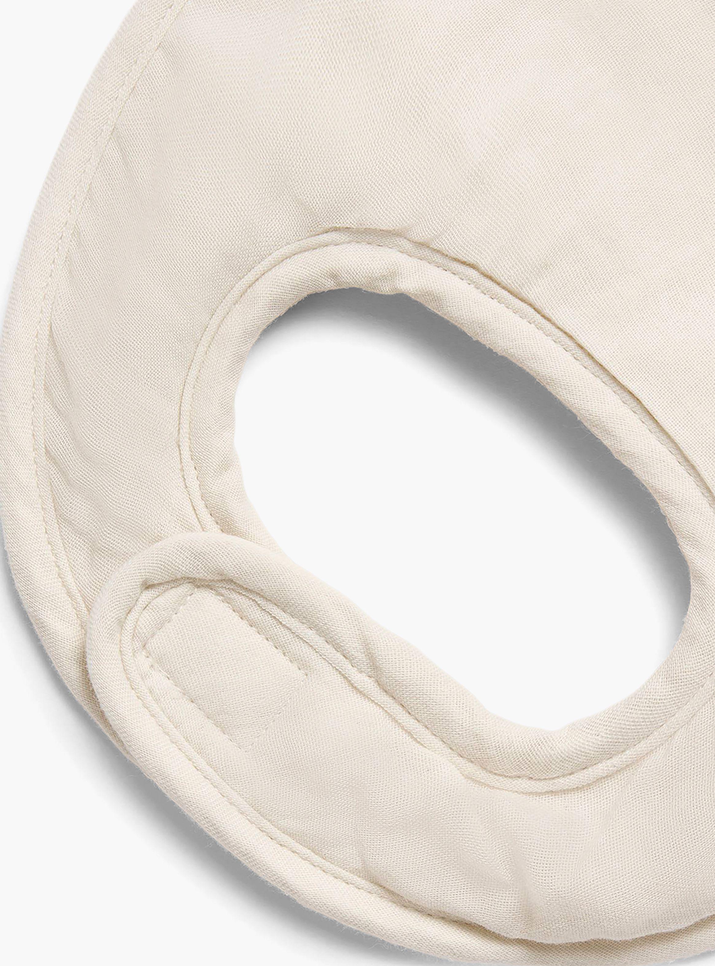 Babero Algodón Caru Crudo-3