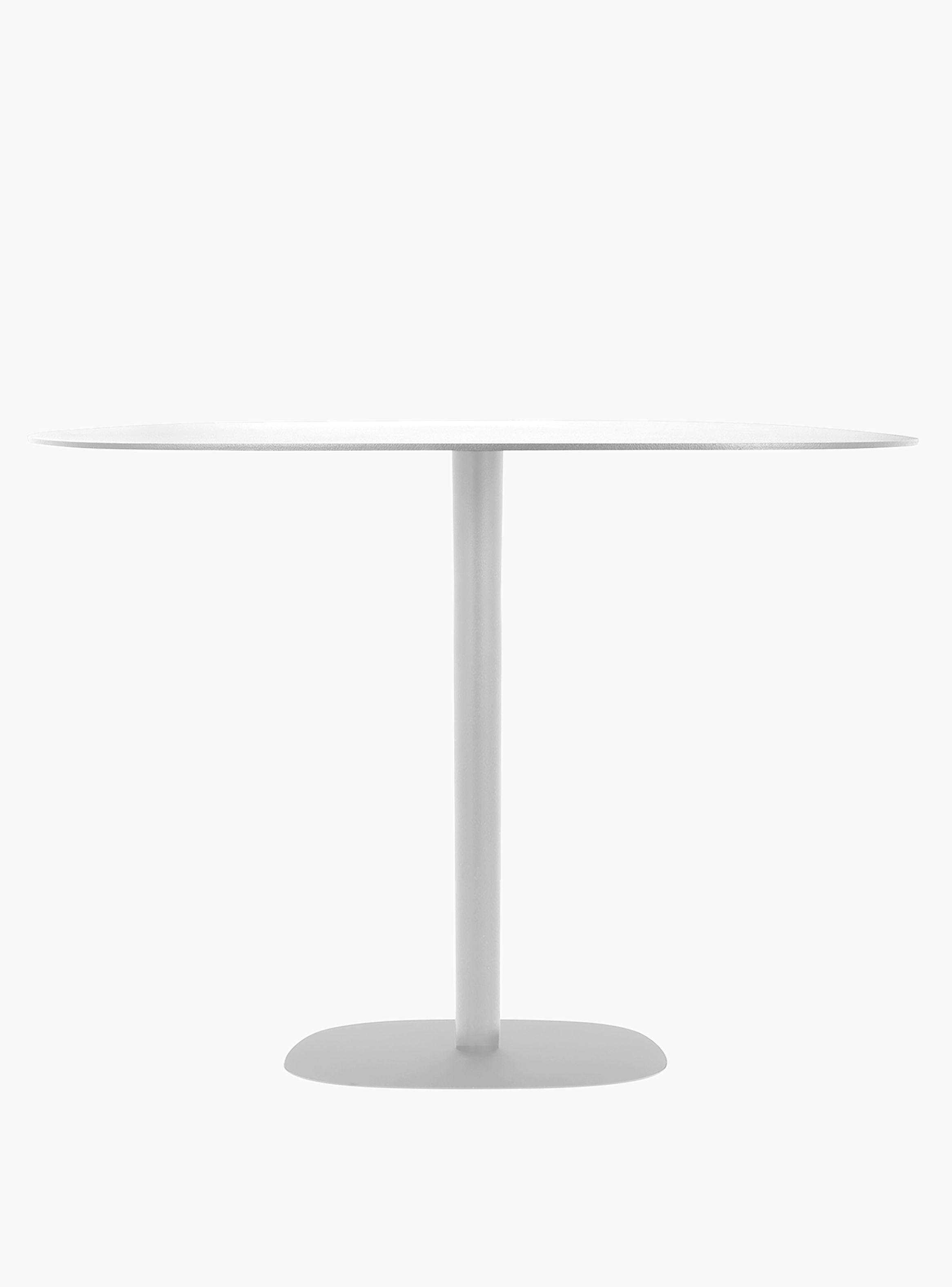 Mesa Cuadrada Steel Blanco-2