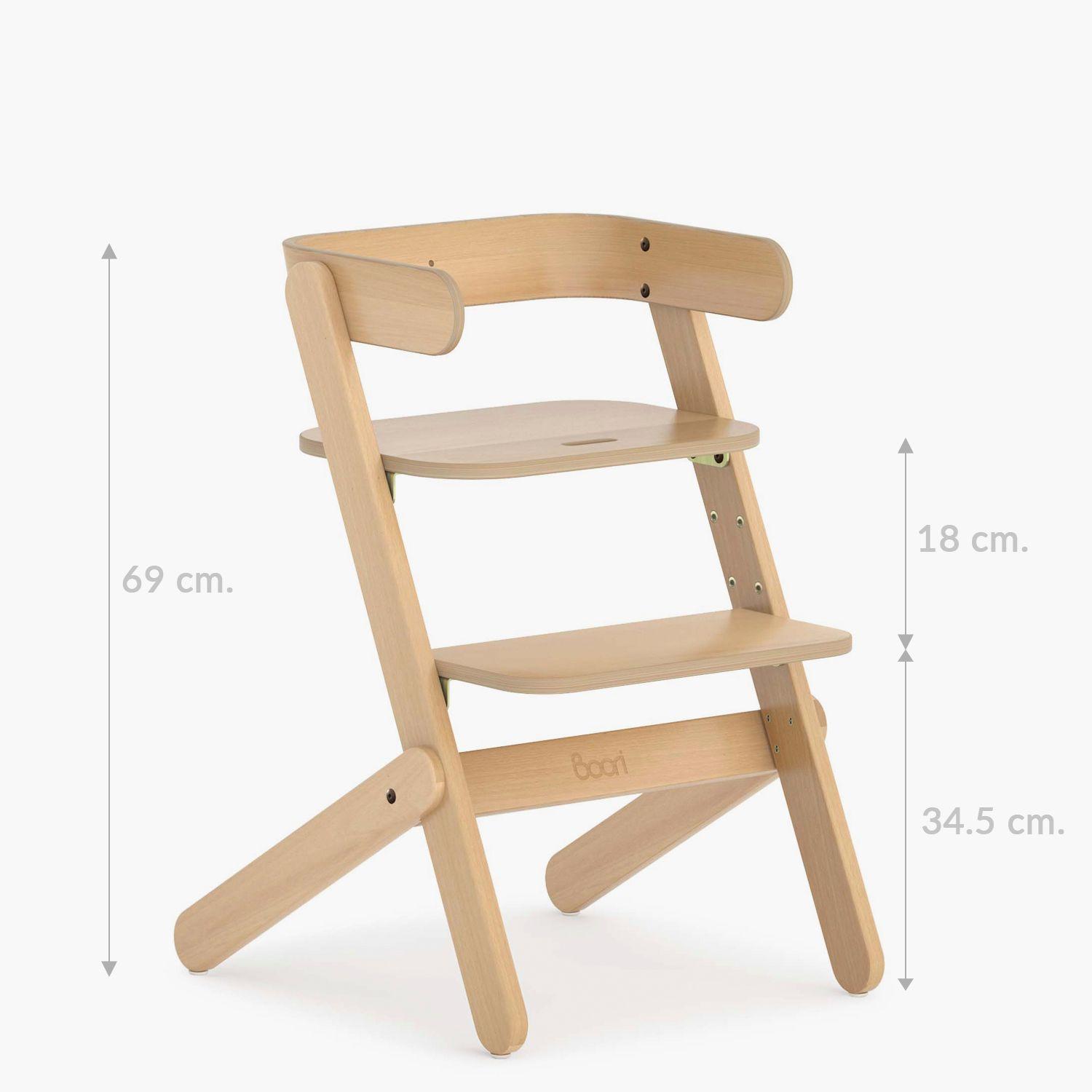 Silla de Comer Infantil Mara Natural-5