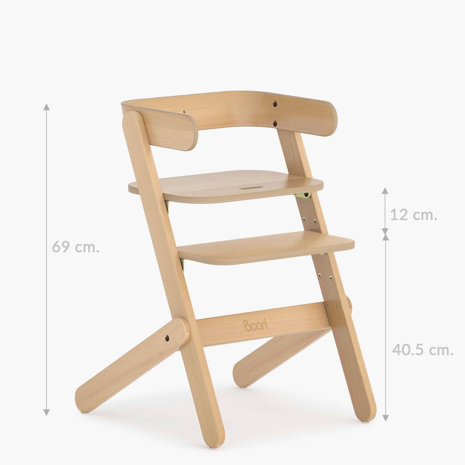 Silla de Comer Infantil Mara Natural-6