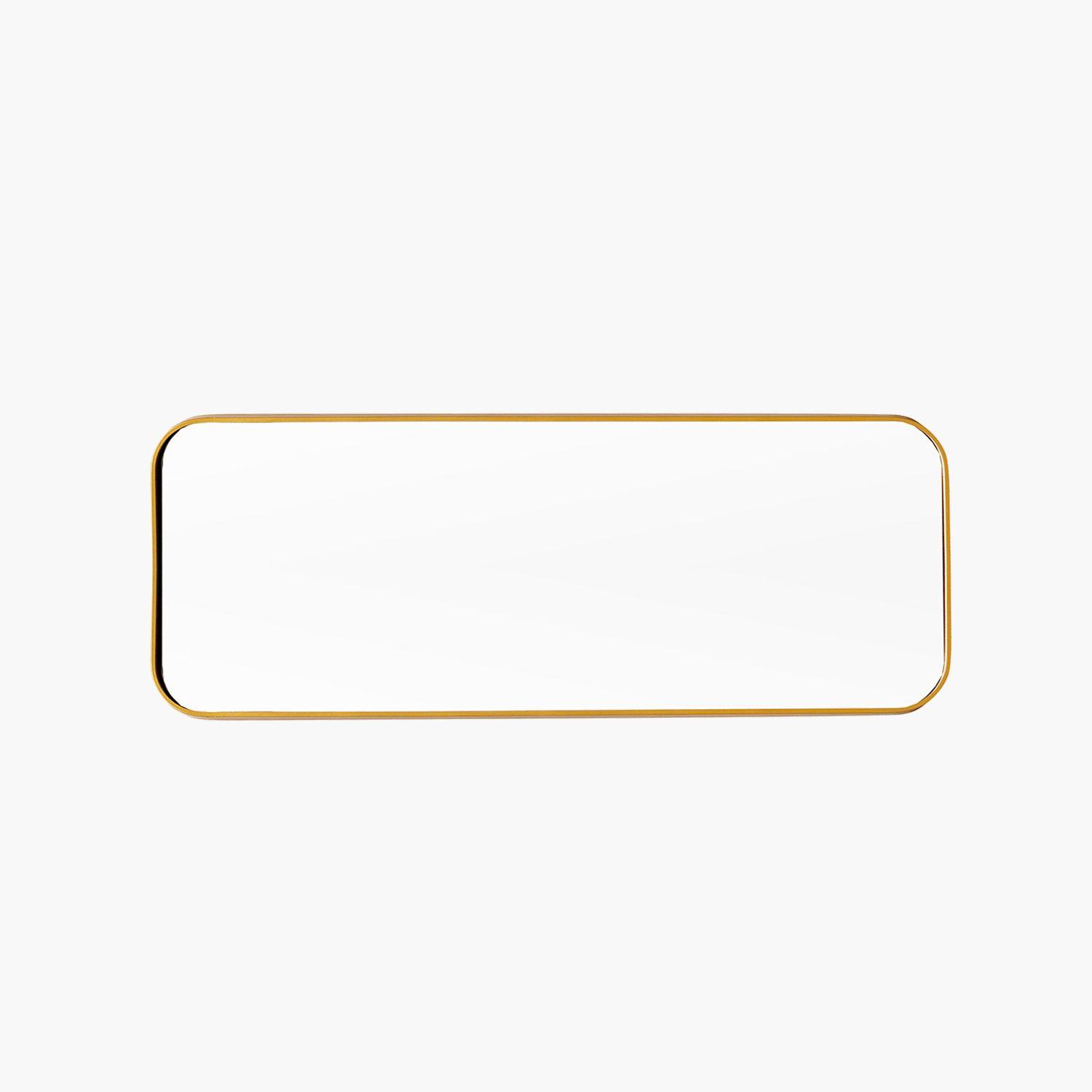 Espejo Lugano rectangular Dorado-1