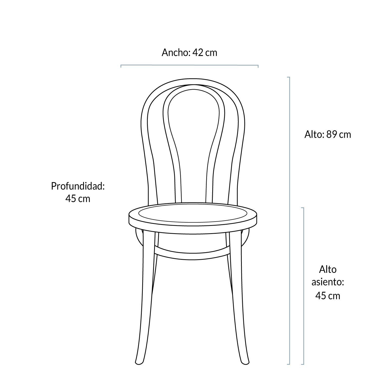 Silla Madera Vienna olmo natural-14