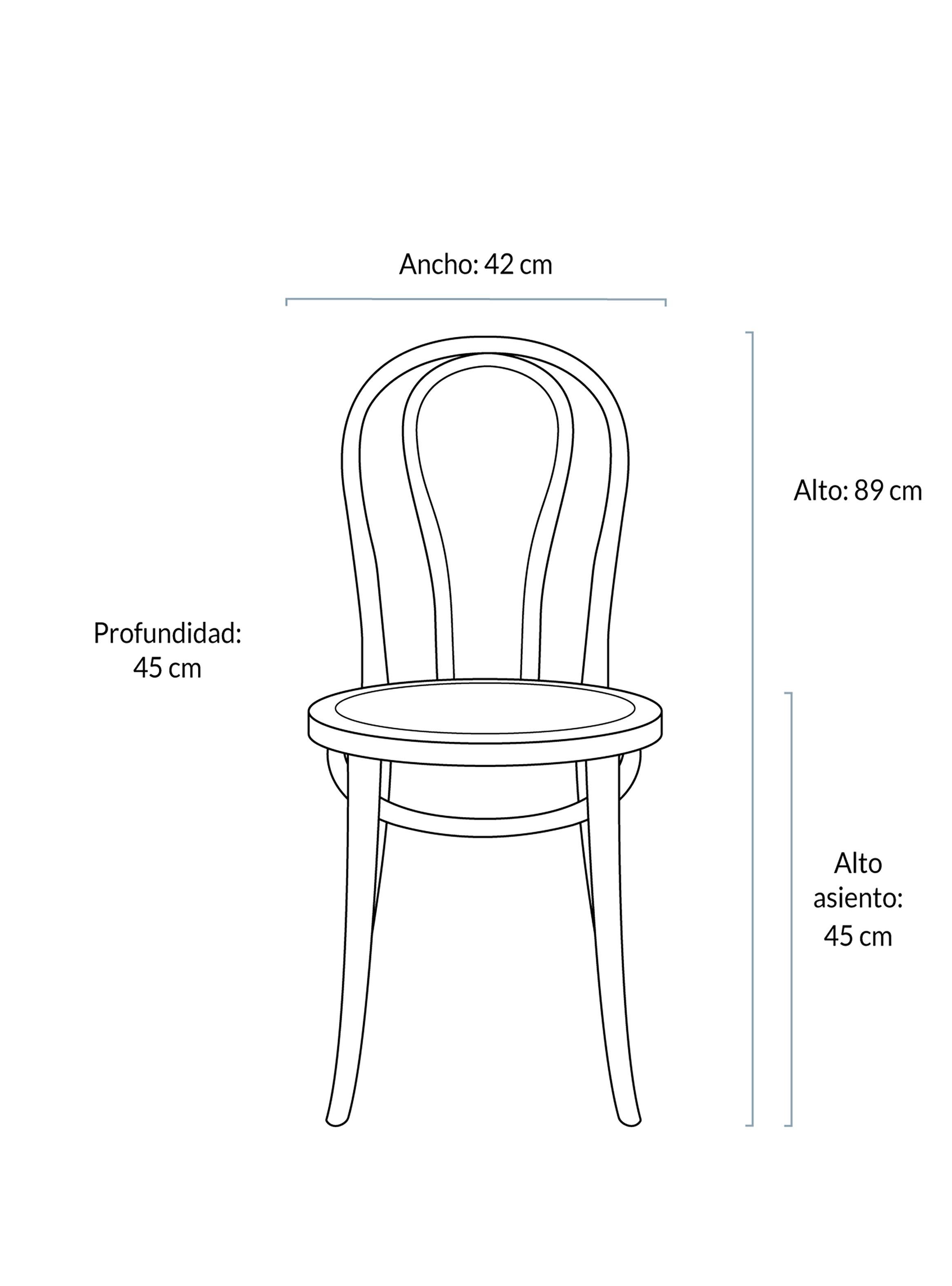 Silla Madera Vienna olmo natural-7