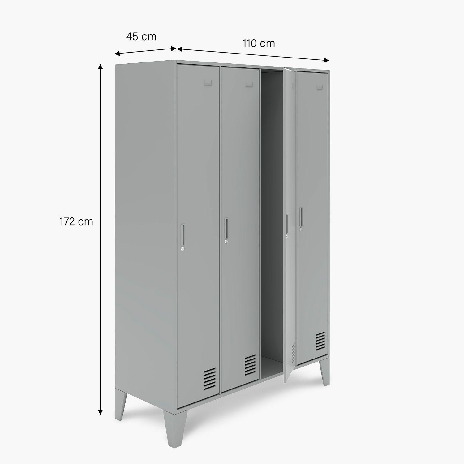 Locker metálico L4A1-6