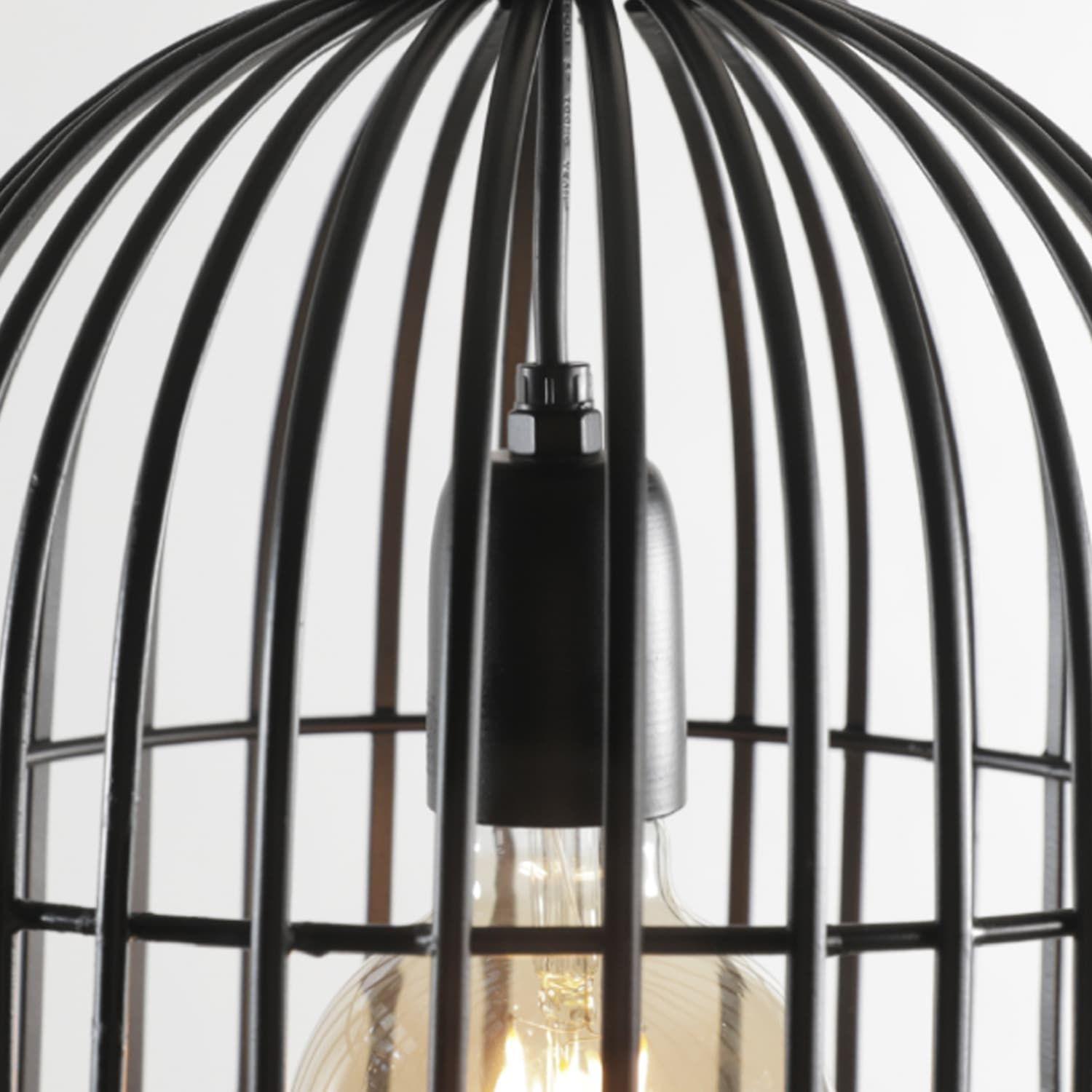 Lámpara de Colgar Finch M Negro-2