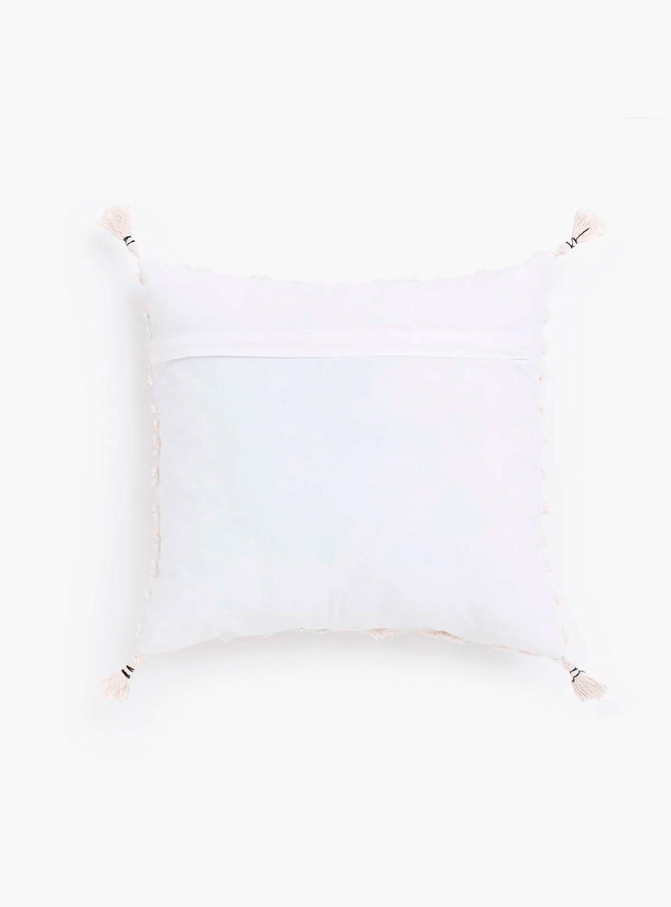 Funda Cojin algodón Royal 60x60 Blanco-2