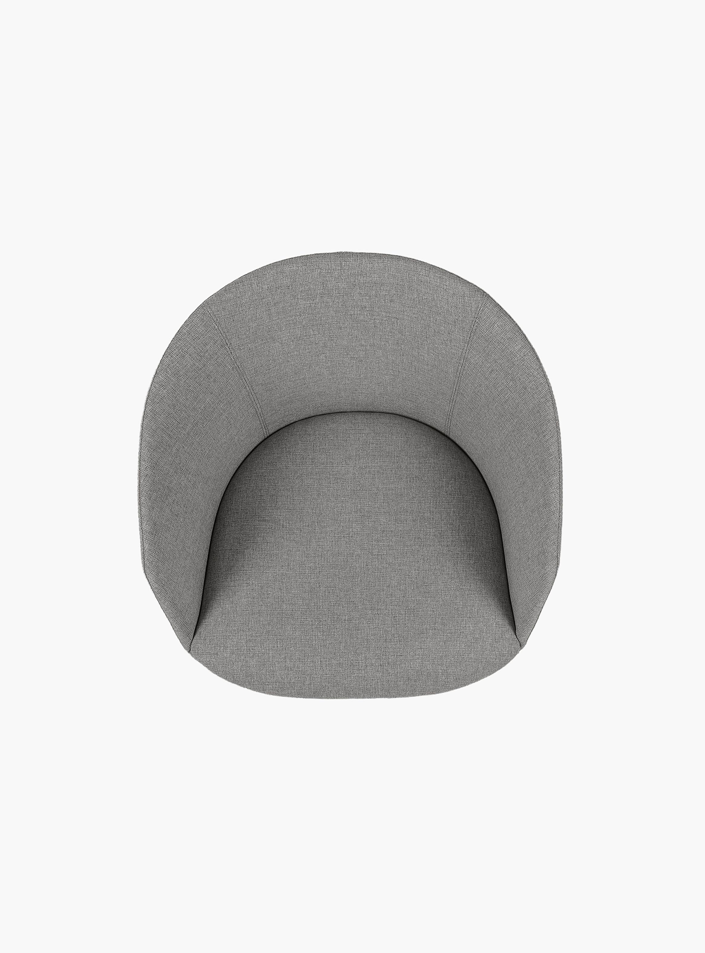 Silla Home Office Anton Giratoria Gris-5
