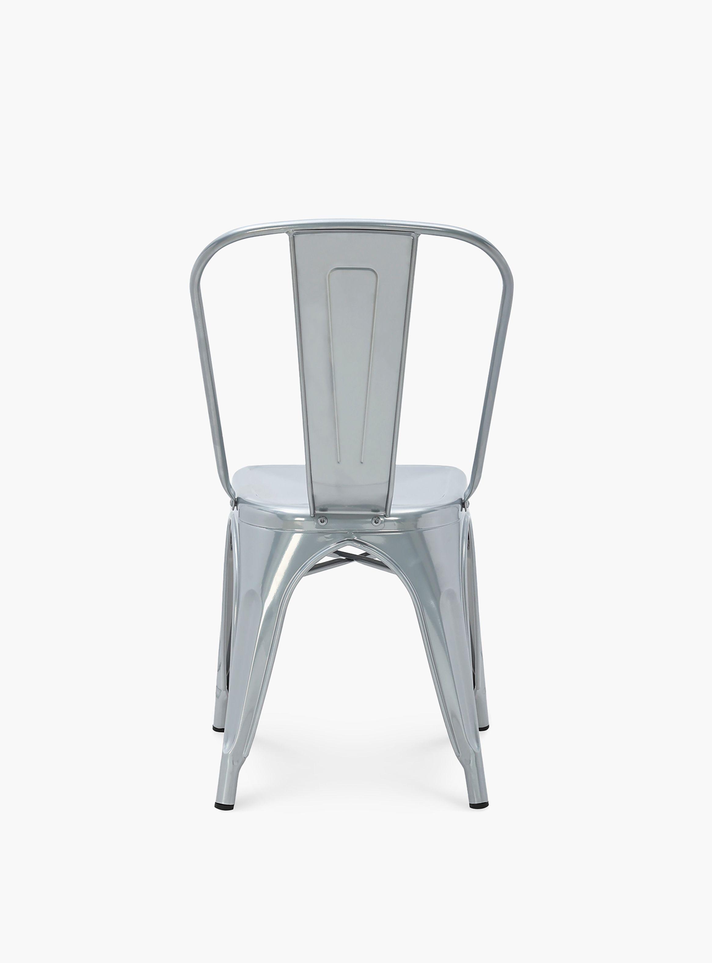Silla Tolix Réplica Plata-3