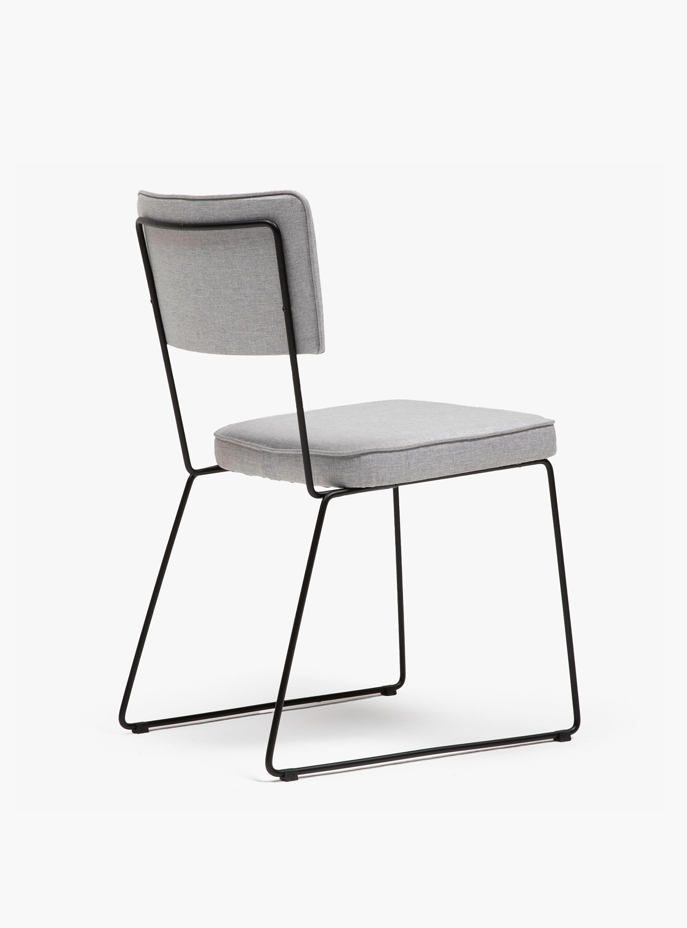 Silla Comedor Roma Gris-4