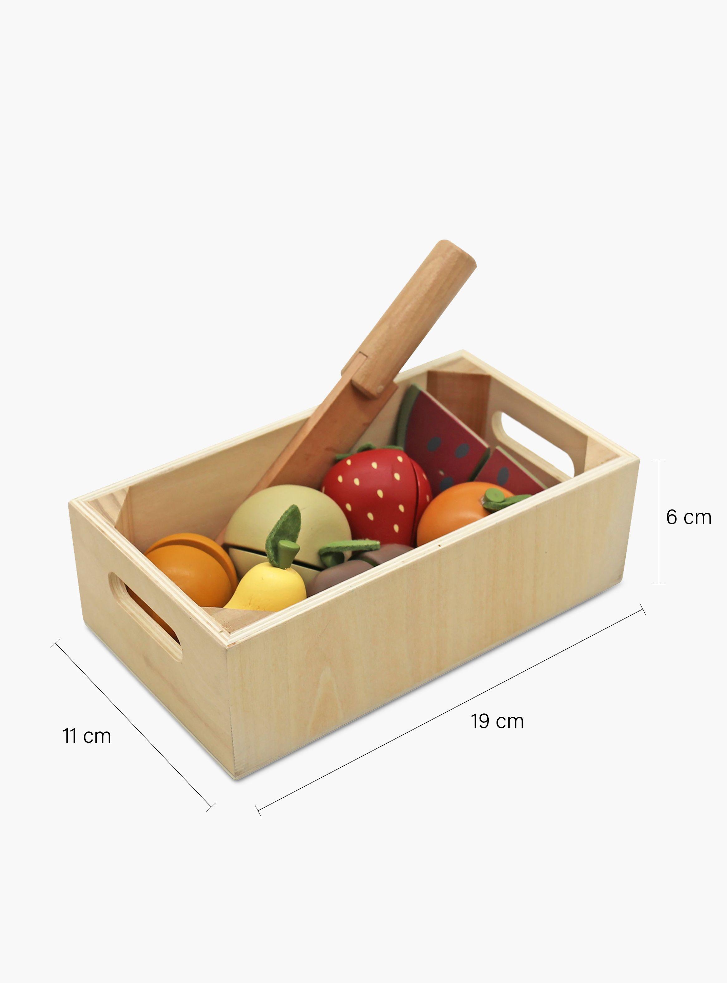 Set Frutas de Madera Multicolor-3