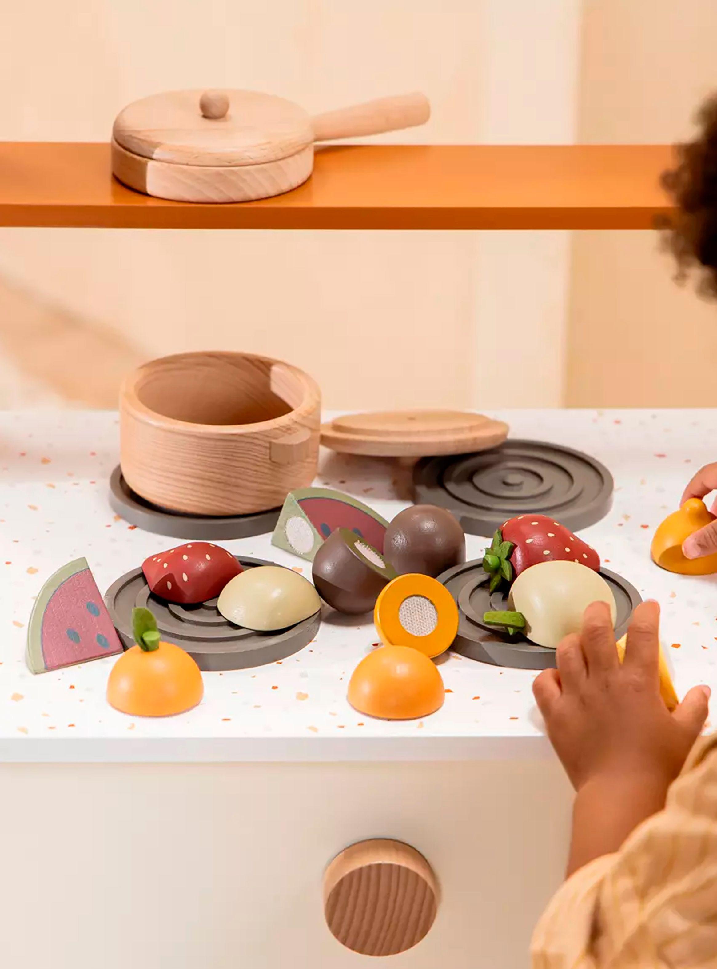 Set Frutas de Madera Multicolor-4